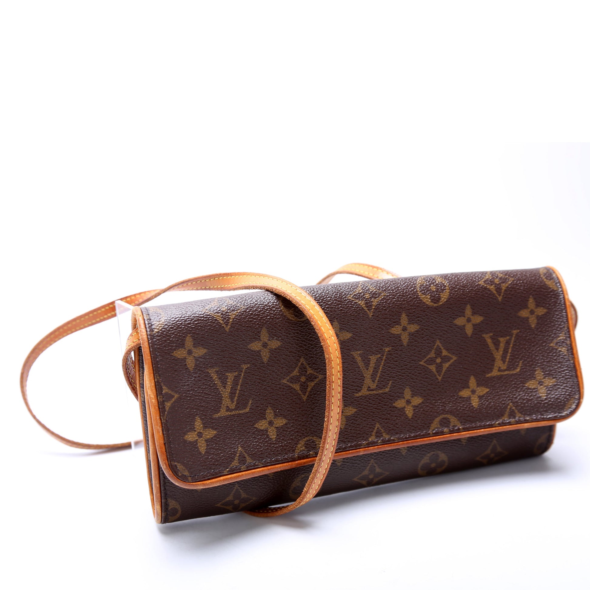 Louis Vuitton Pochette Twin GM Monogram Clutch Bag Monogram 22