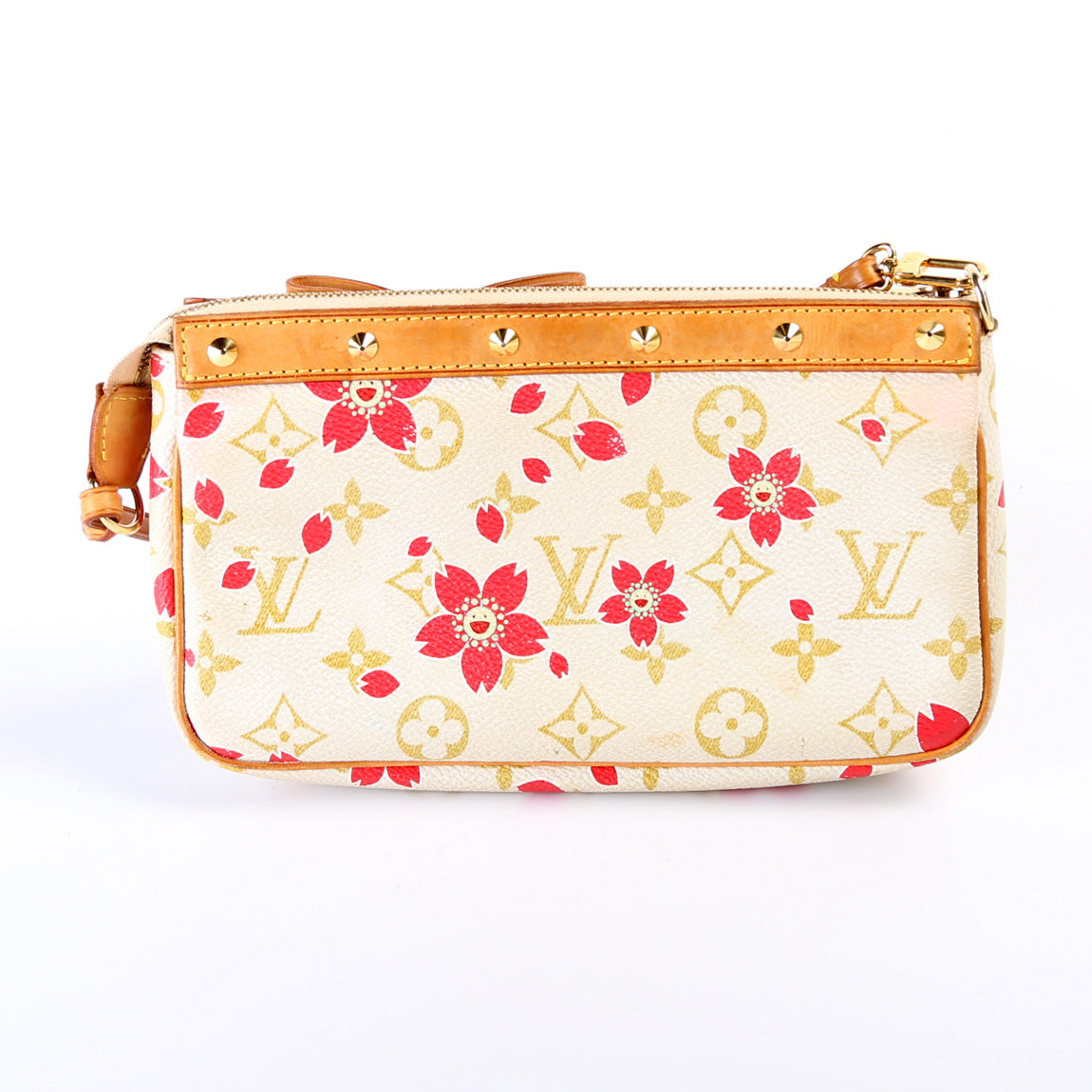 Louis Vuitton Pochette Accessories Cherry Blossom Clutch Bag Blossom 1