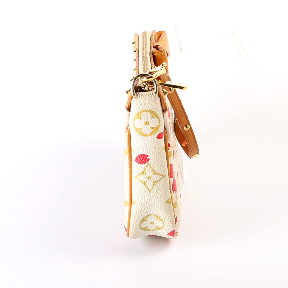 Louis Vuitton Pochette Accessories Cherry Blossom Clutch Bag Blossom 1
