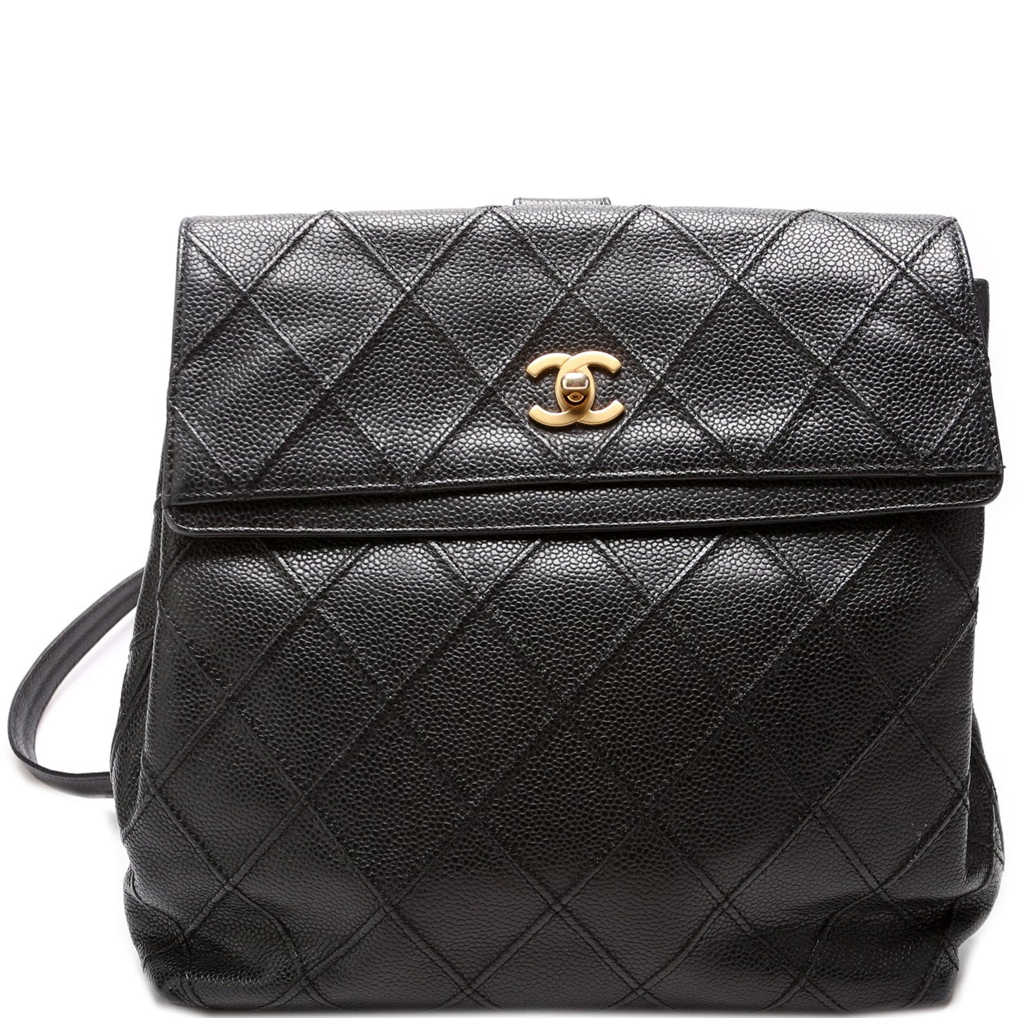Chanel CC Square Quilted Backpack 6M