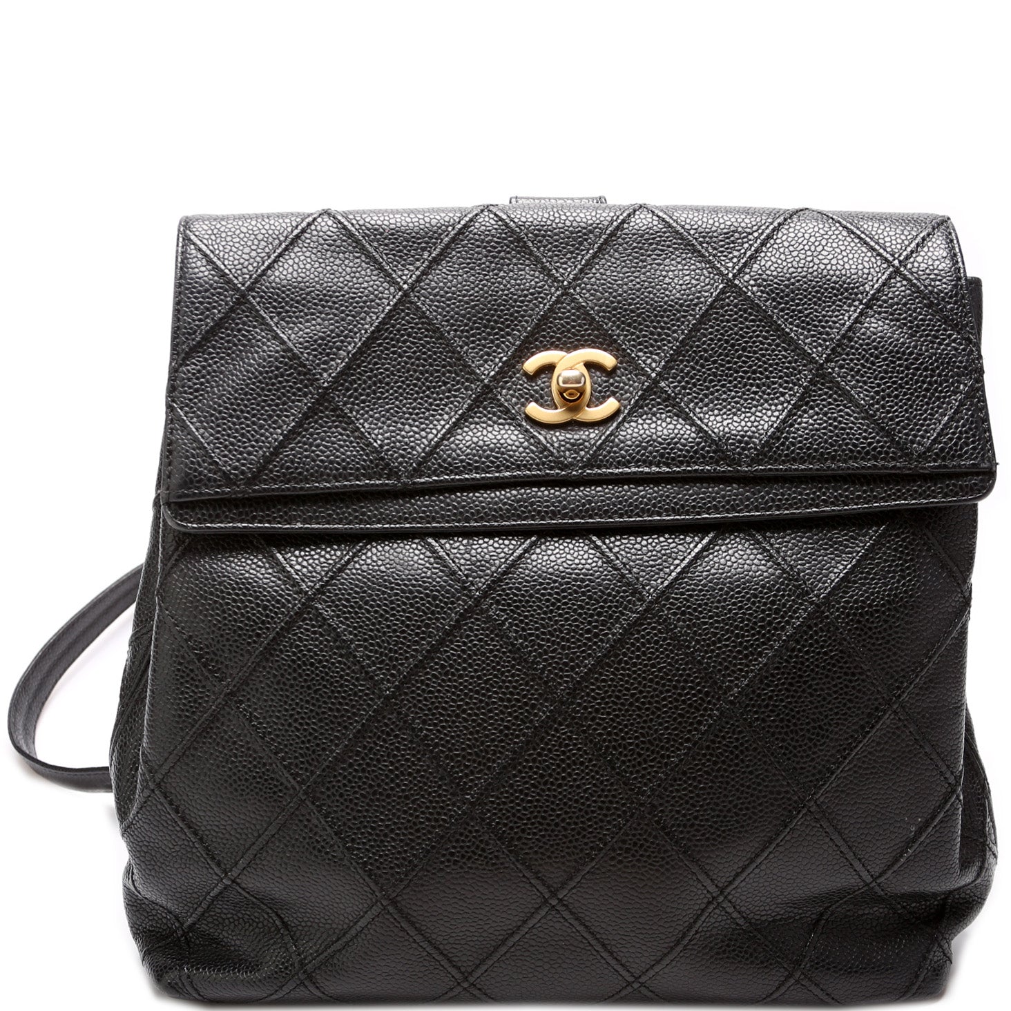 Chanel CC Square Quilted Backpack 6M