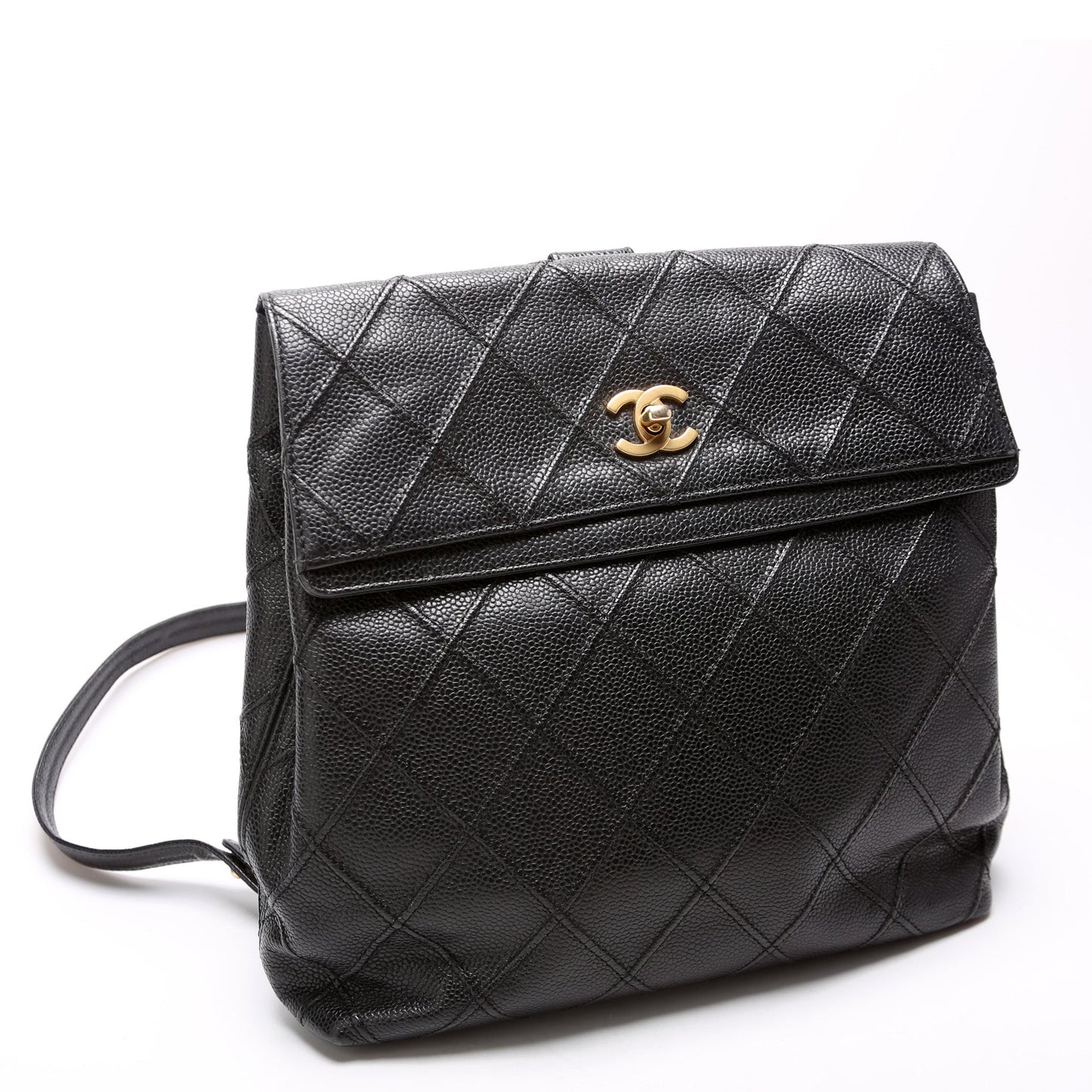 Chanel CC Square Quilted Backpack 6M