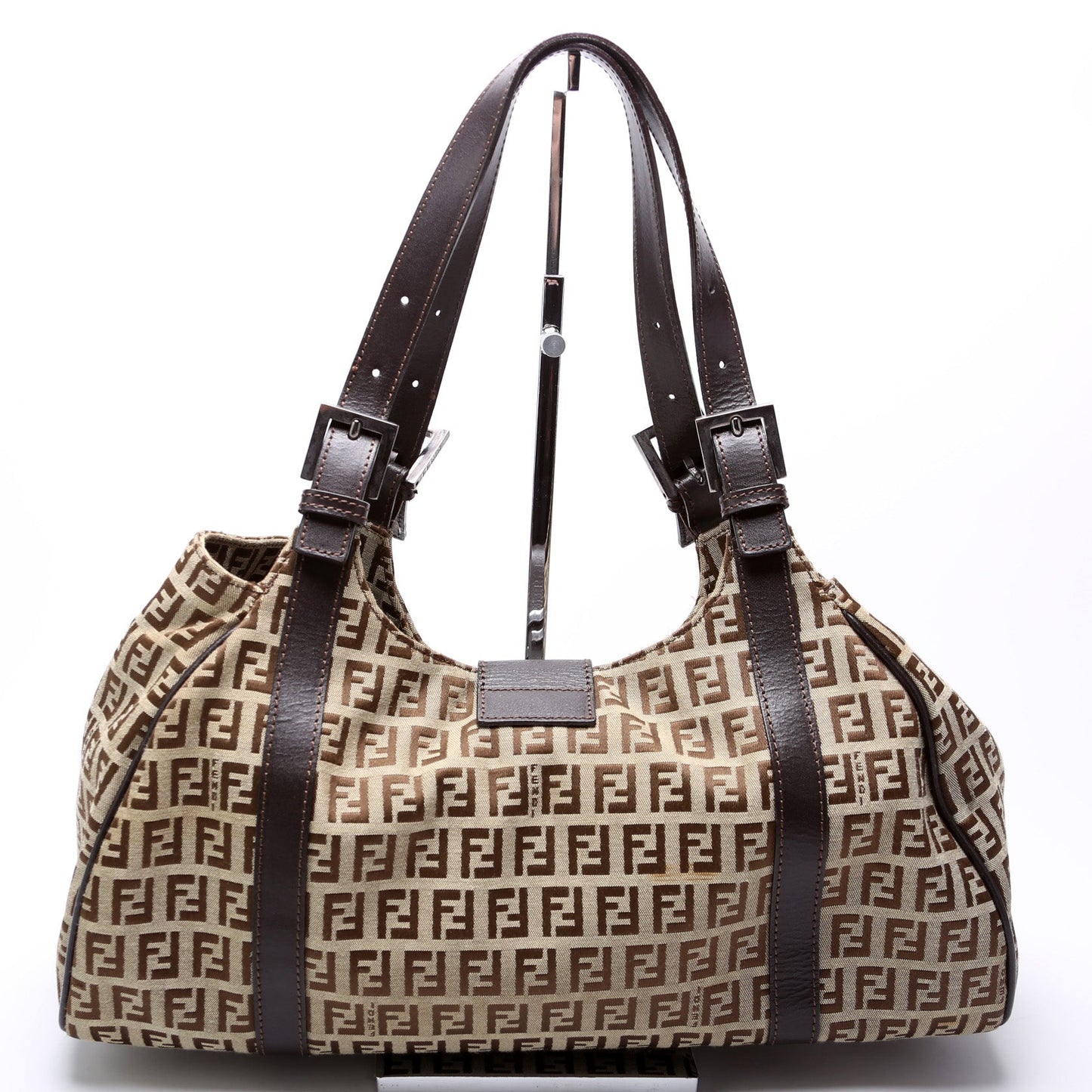 Fendi Zucchino Shoulder Bag Shoulder Bag 1