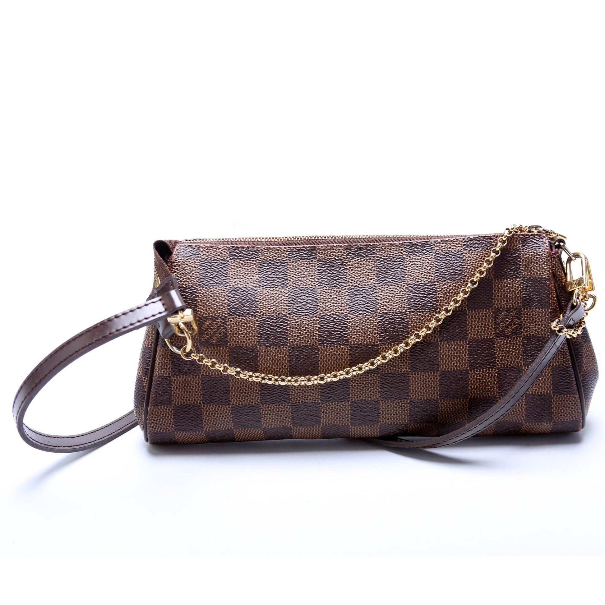 Louis Vuitton Eva Ebene Damier Clutch Bag Ebene 7