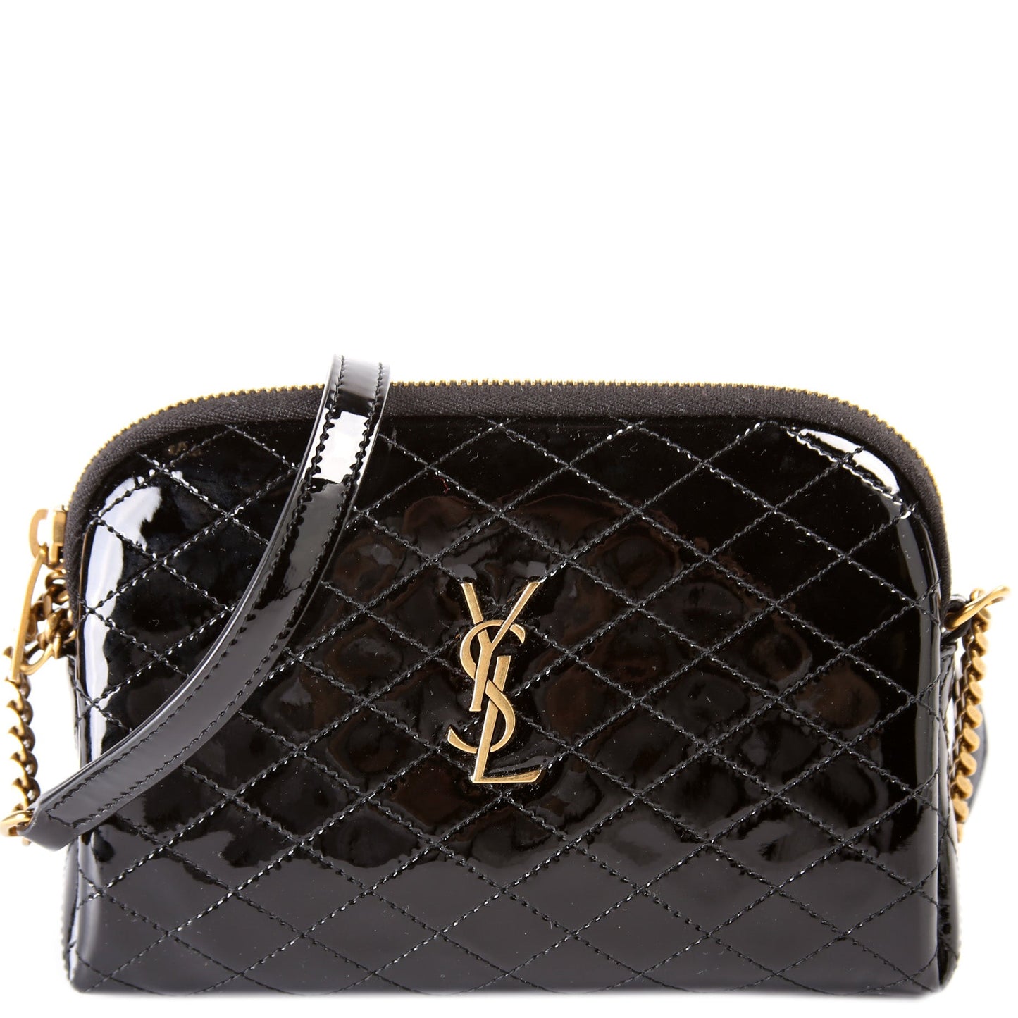 YSL Saint Laurent Saint Laurent Gabby Zip Pouch Bag Chain Travel Bag