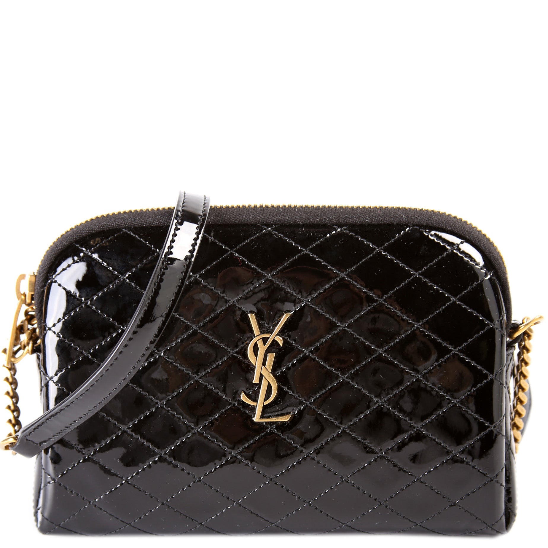 YSL Saint Laurent Saint Laurent Gabby Zip Pouch Bag Chain Travel Bag