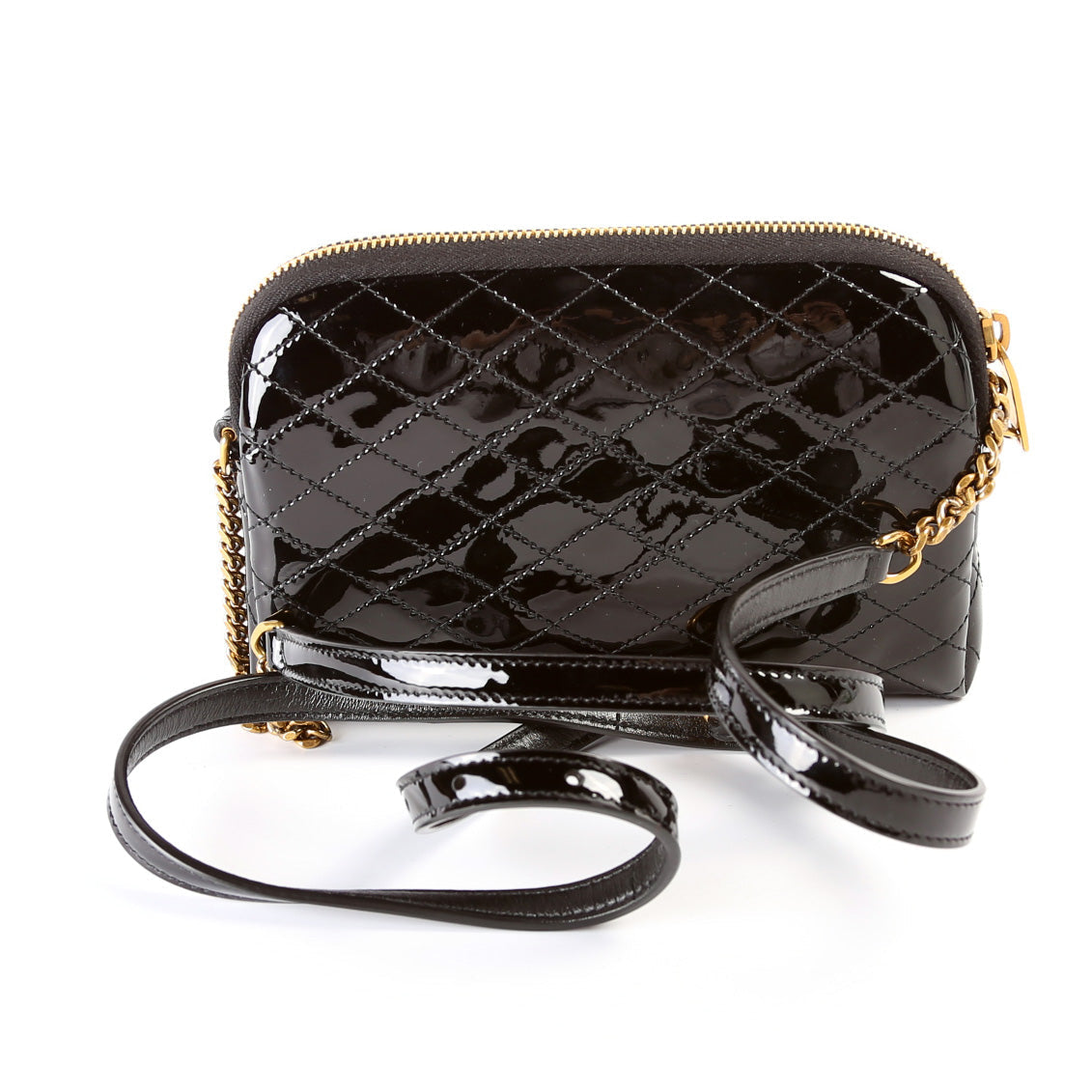 YSL Saint Laurent Saint Laurent Gabby Zip Pouch Bag Chain Travel Bag