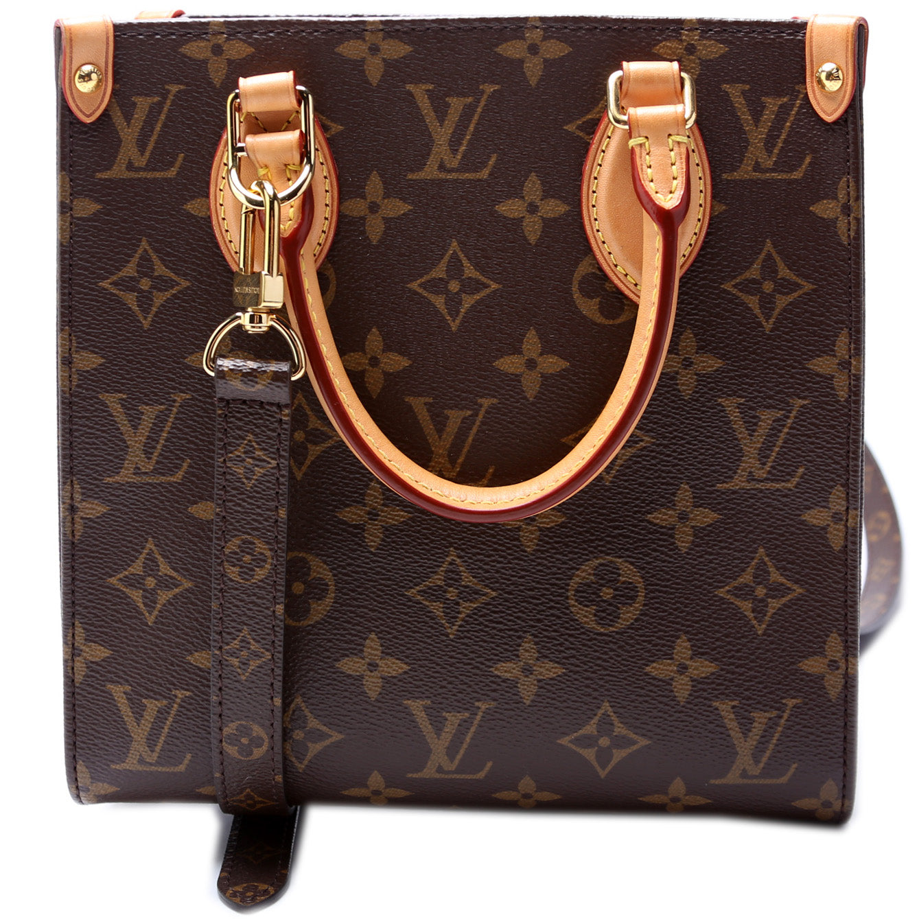 Louis Vuitton Sac Plat BB Monogram Handbag Monogram 2