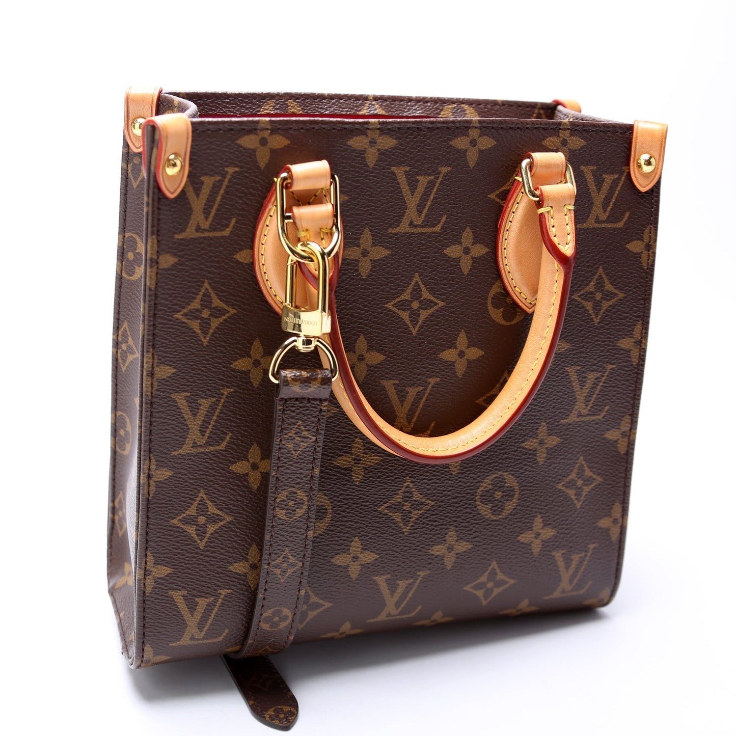 Louis Vuitton Sac Plat BB Monogram Handbag Monogram 2