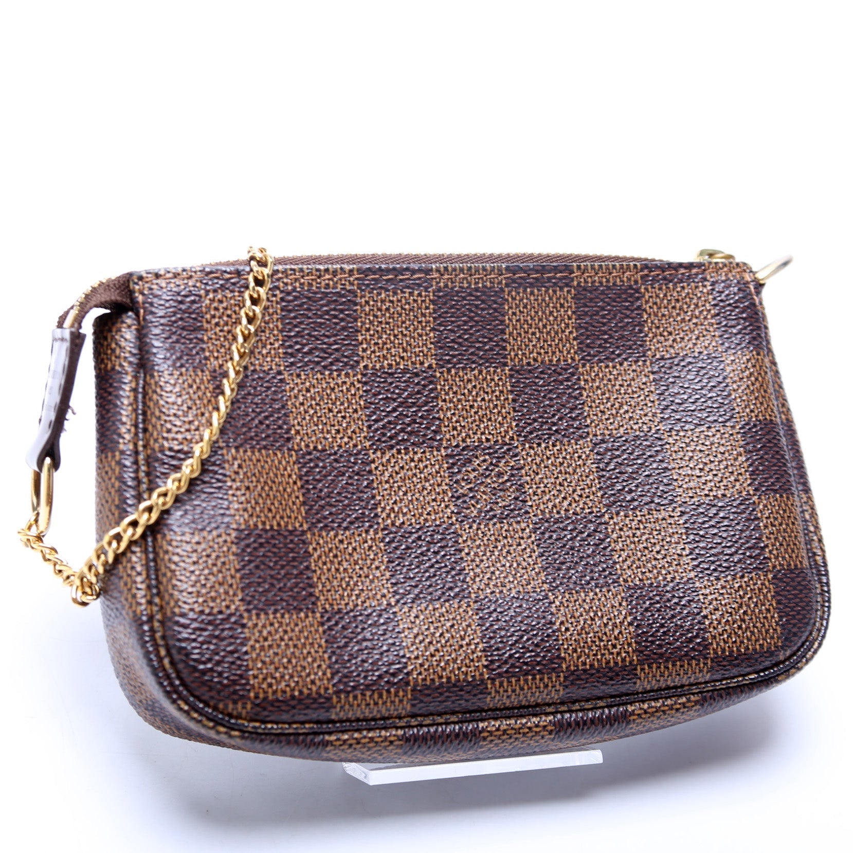 Louis Vuitton Pochette Accessories Ebene Damier Clutch Bag