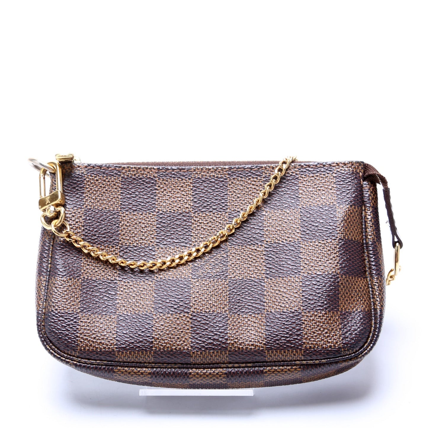 Louis Vuitton Pochette Accessories Ebene Damier Clutch Bag