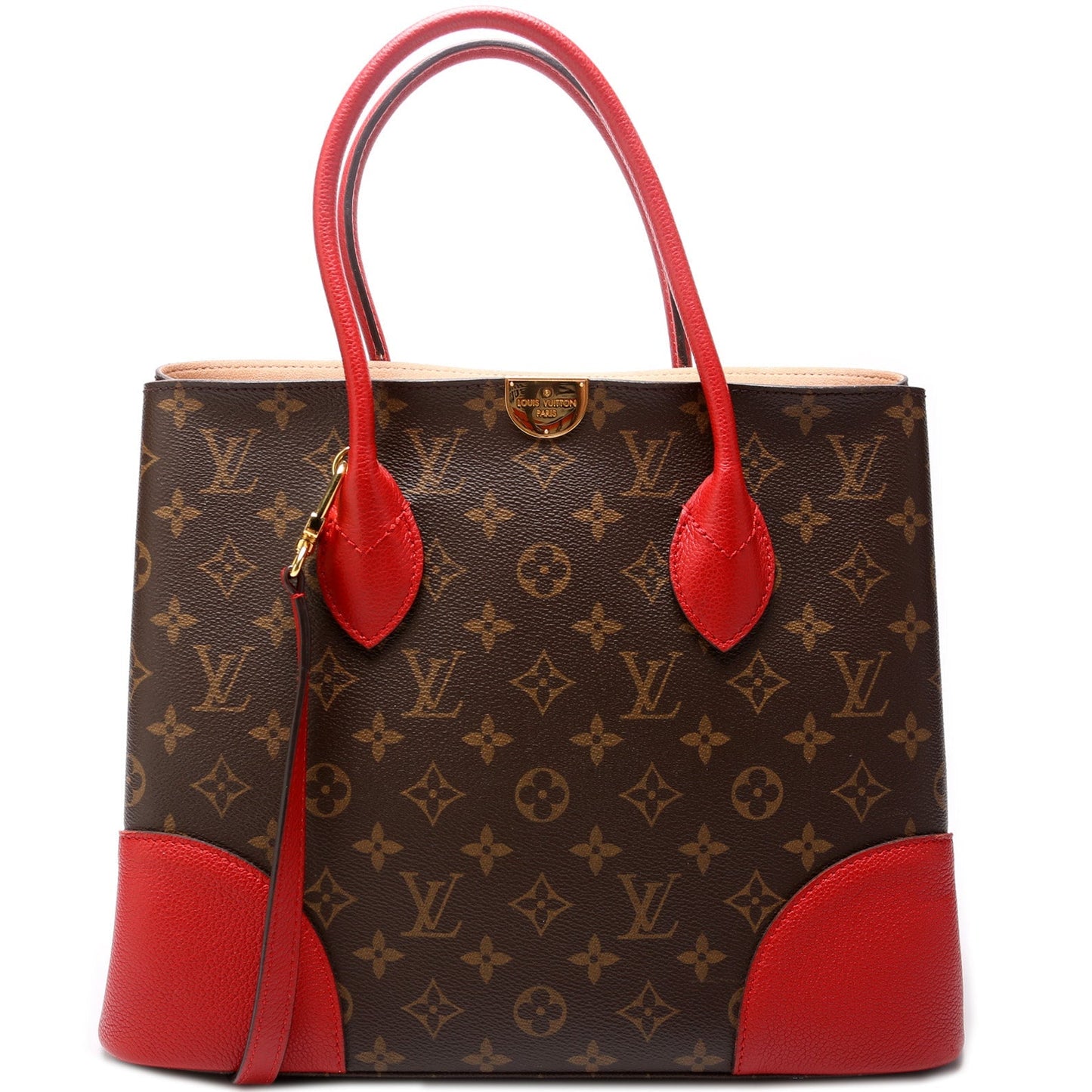 Louis Vuitton Flandrin Monogram Leather Handbag Leather 3