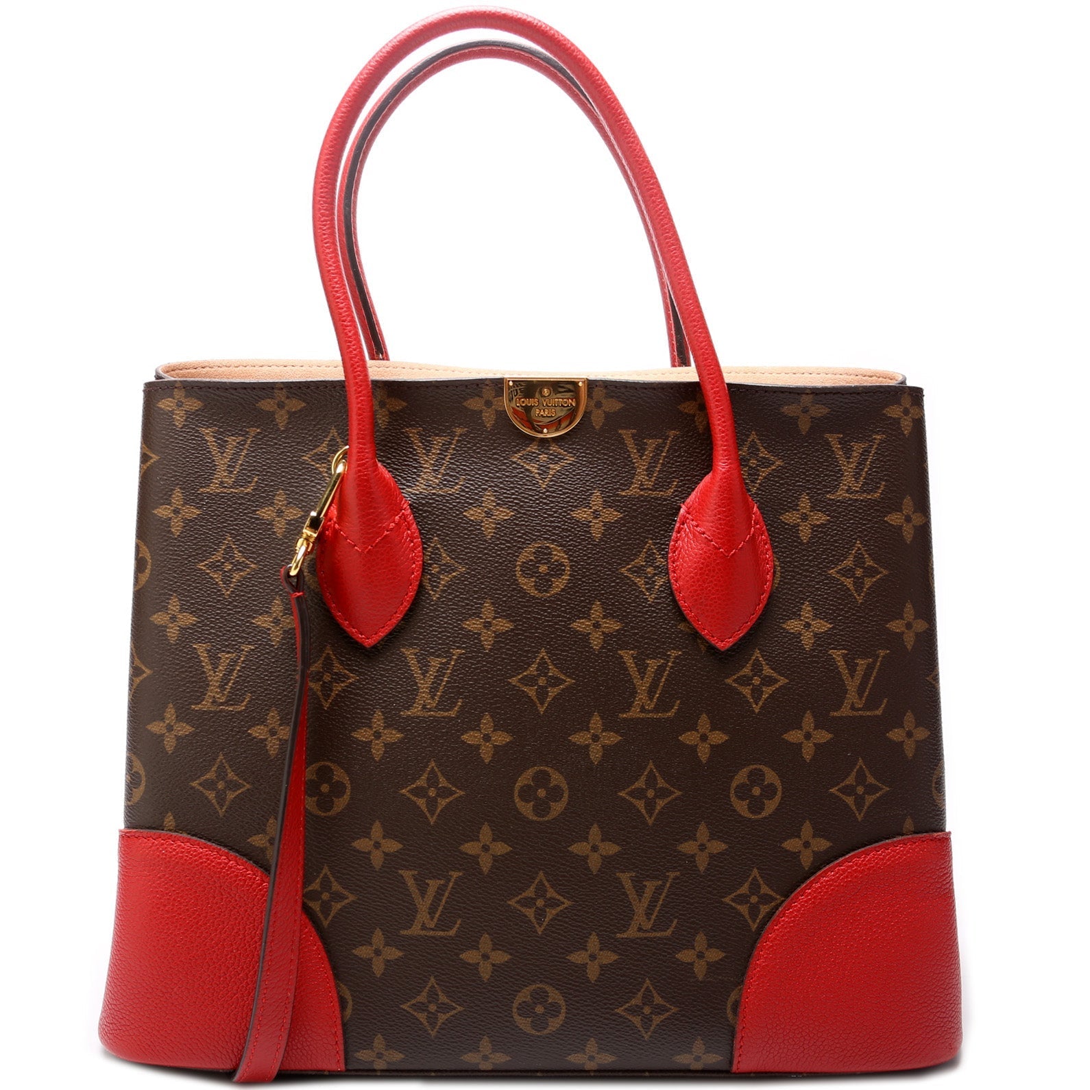 Louis Vuitton Flandrin Monogram Leather Handbag Leather 3