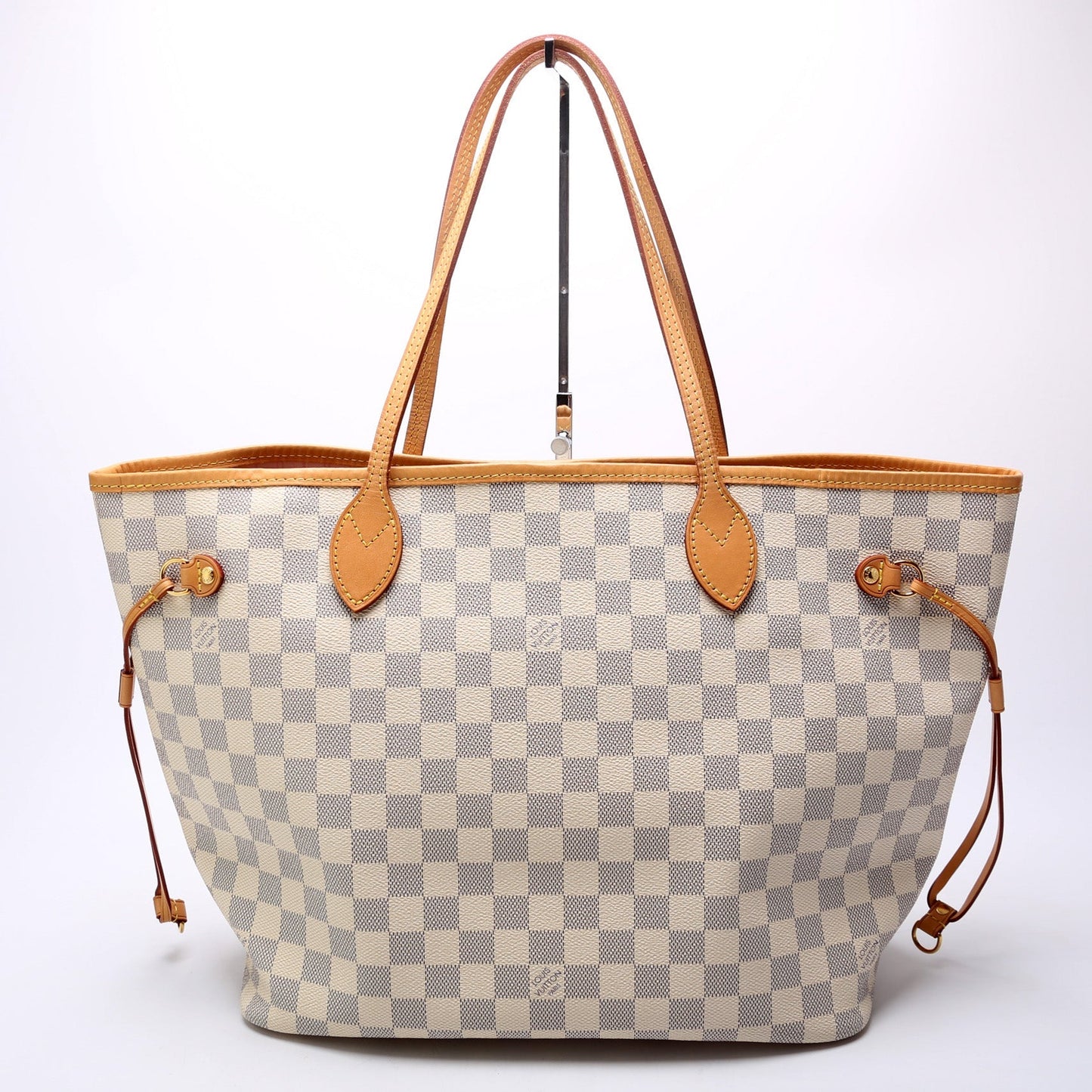 Louis Vuitton Neverfull W MM Azur Damier Wallet Case Azur 14