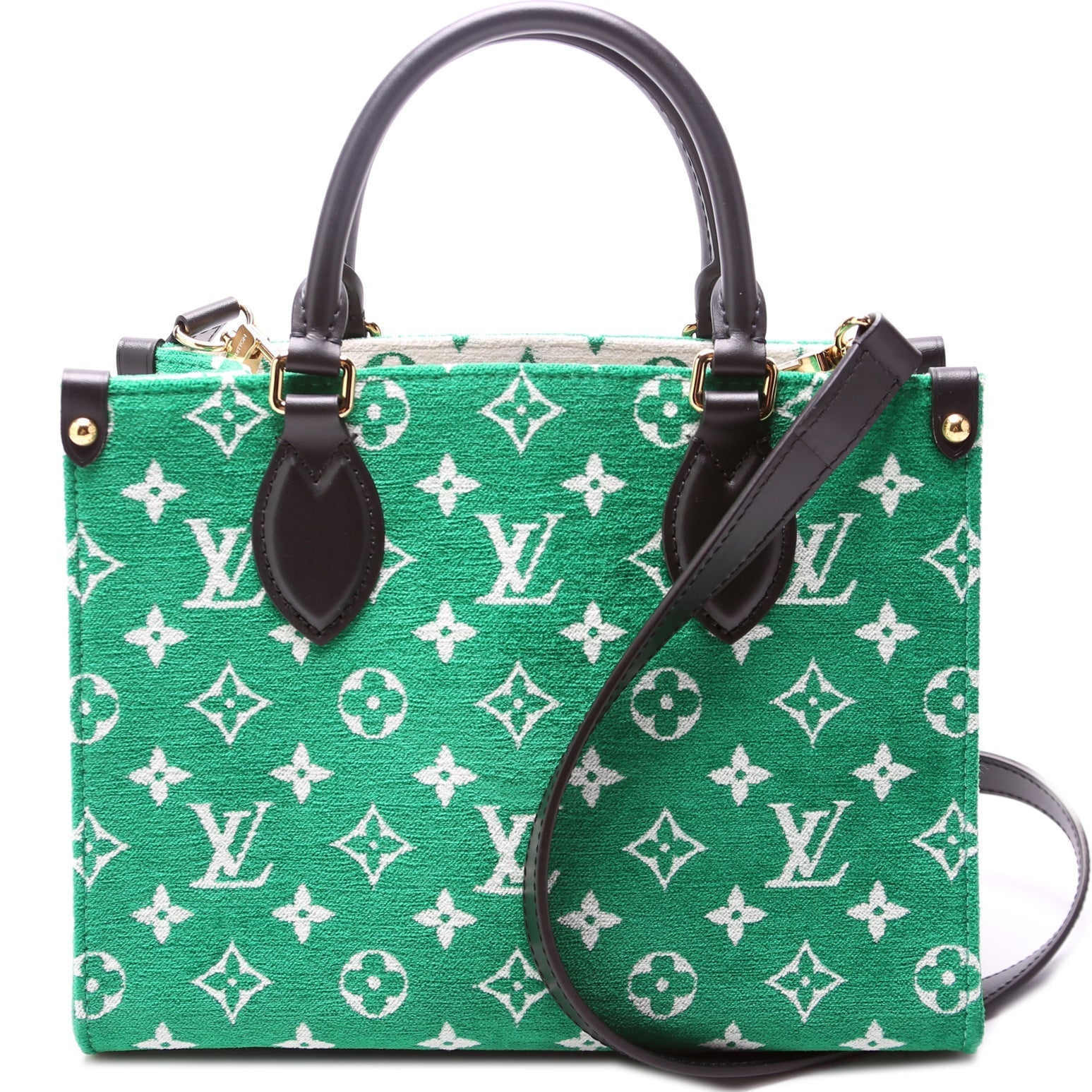 Louis Vuitton ONTHEGO Jacquard Veet Monogram Handbag