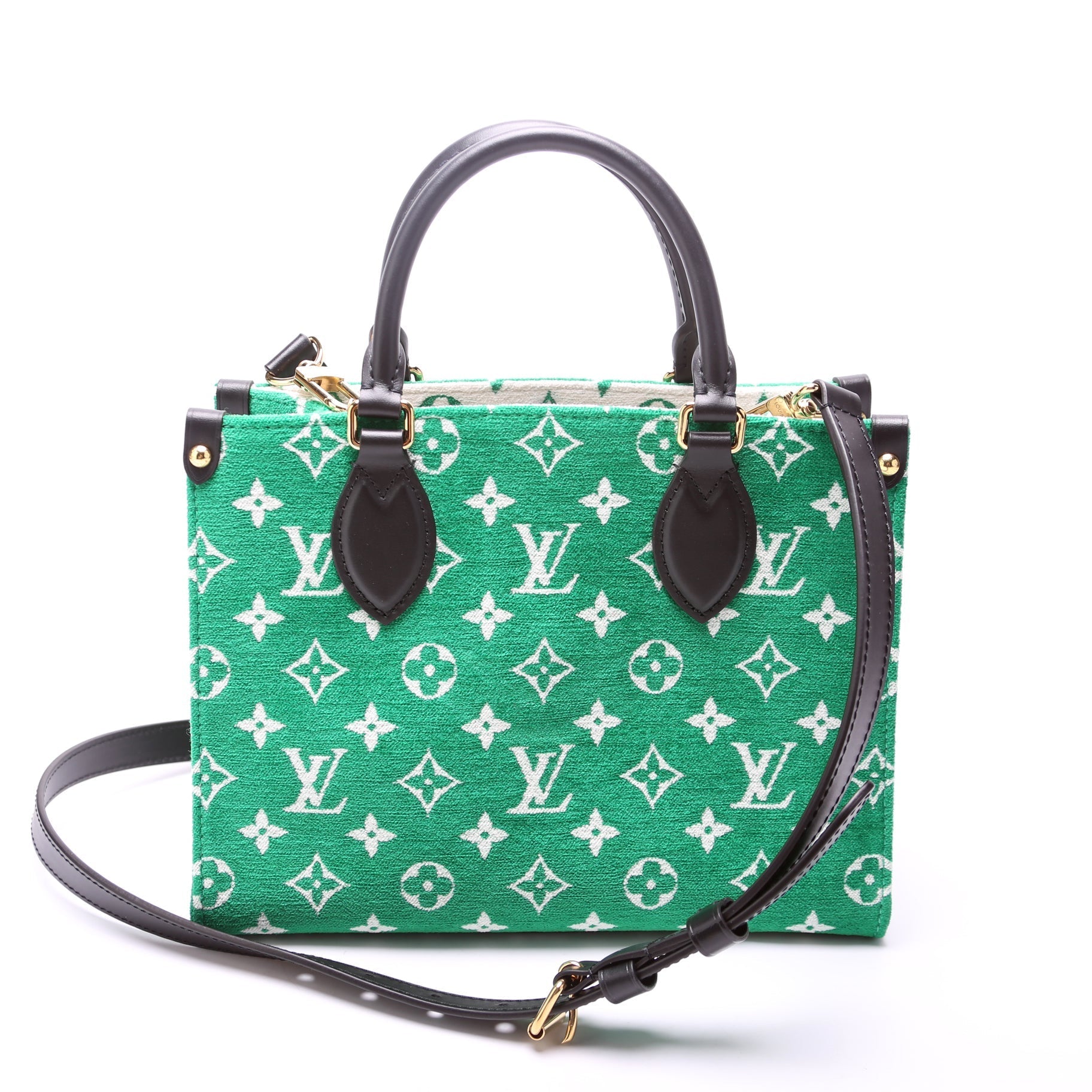Louis Vuitton ONTHEGO Jacquard Veet Monogram Handbag
