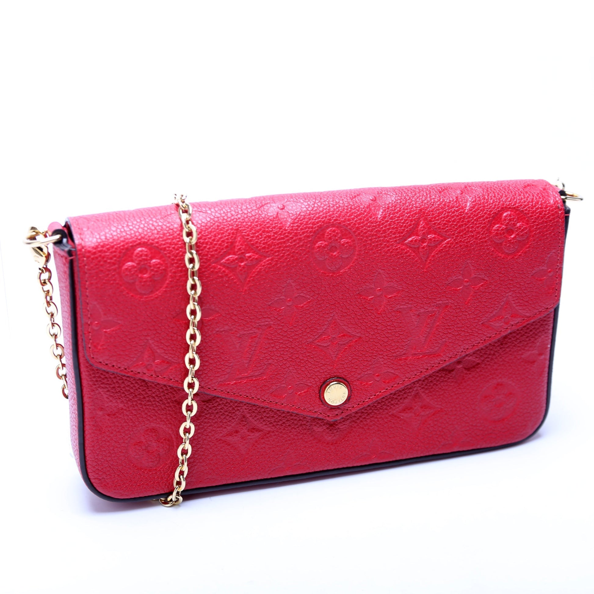 Louis Vuitton Pochette Felicie Empreinte Clutch Bag Empreinte 41