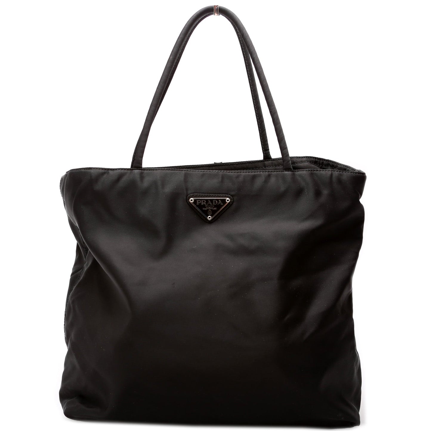 Prada Zip Tote Bag Nylon