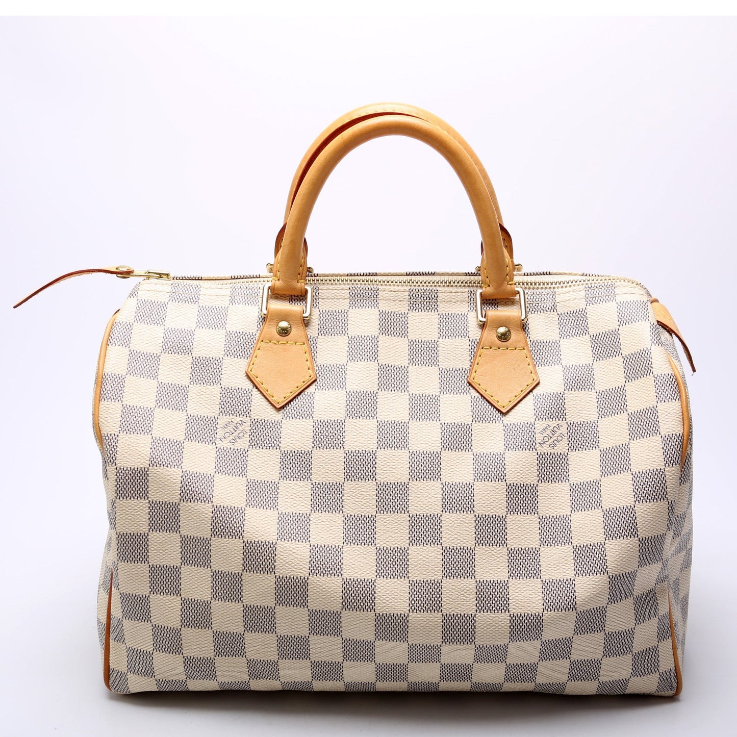 Louis Vuitton Speedy 30 Azur Damier Handbag Azur 4