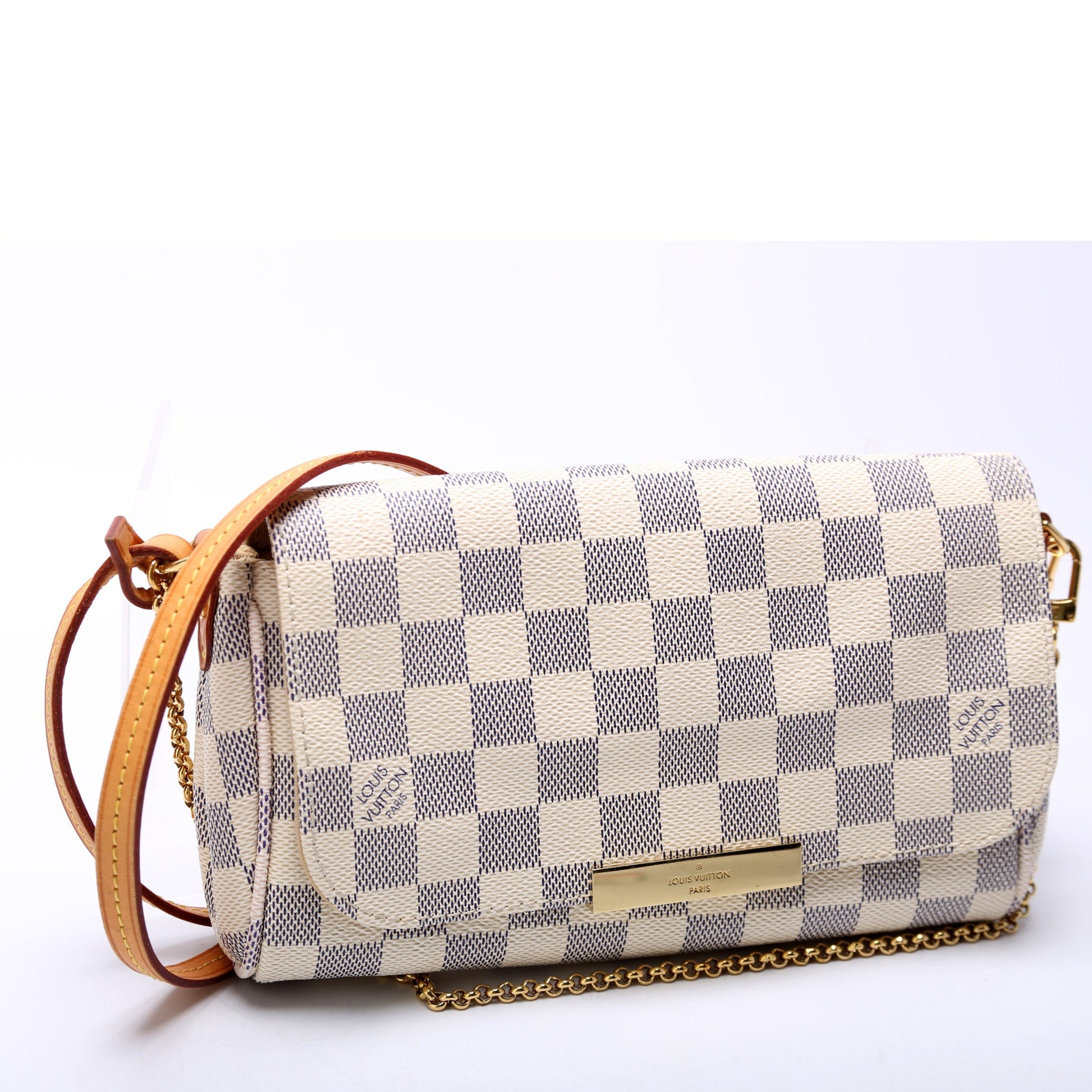 Louis Vuitton Favorite PM Azur Damier Handbag Damier Azur