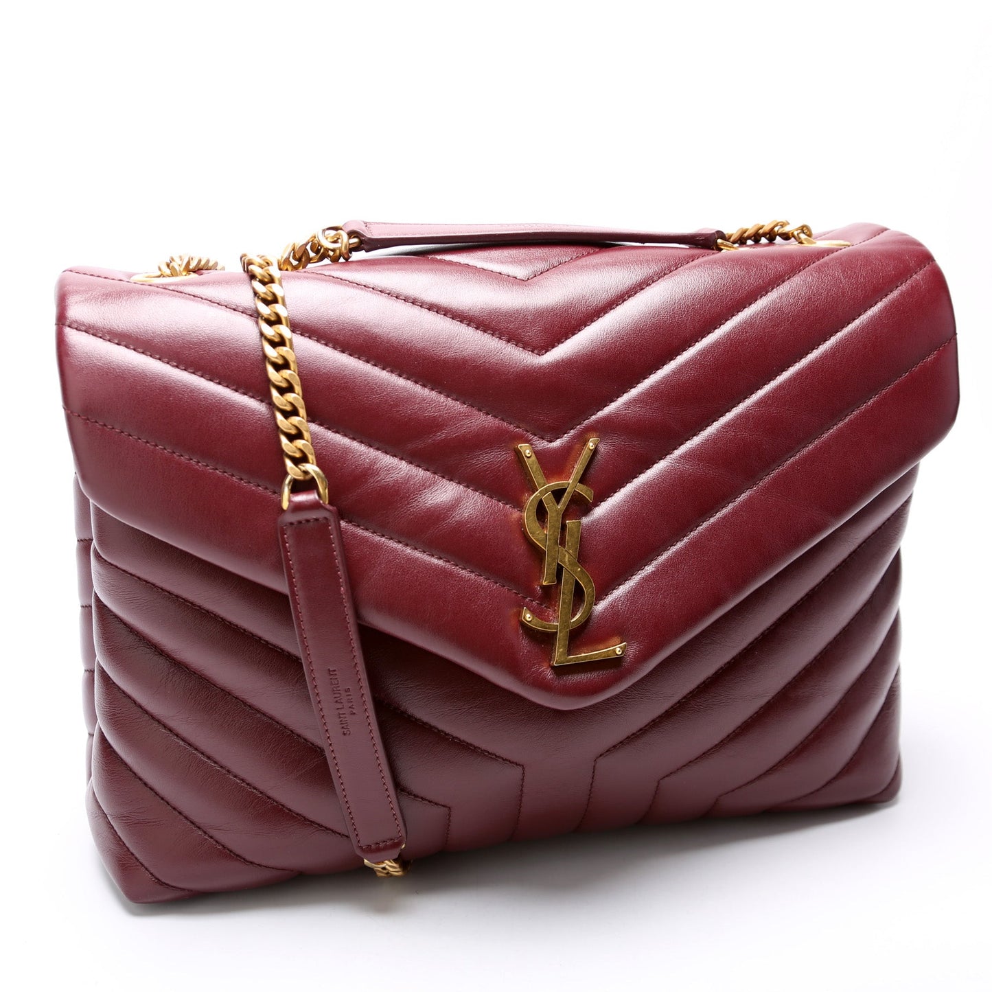 YSL Saint Laurent Loulou Bag Quilted Medium Travel Bag