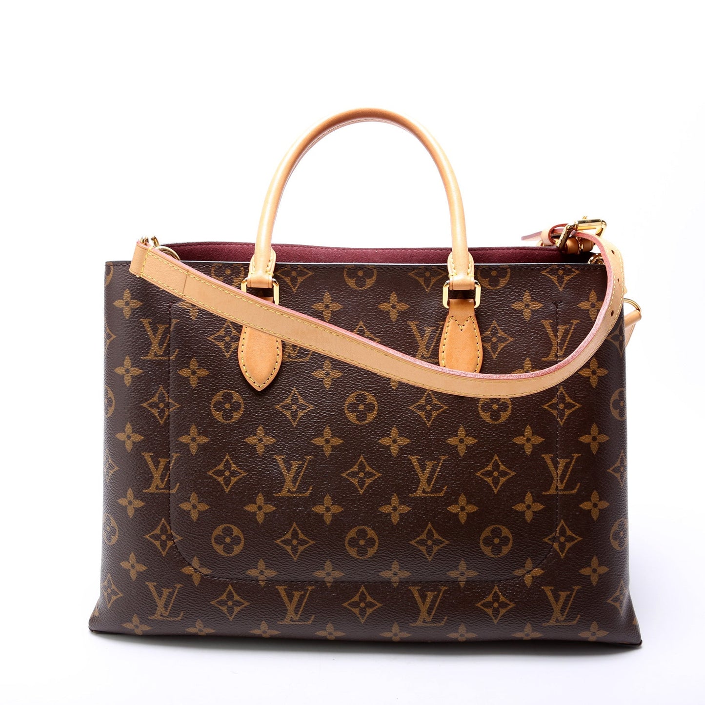 Louis Vuitton Flower Monogram Tote Bag Monogram 6