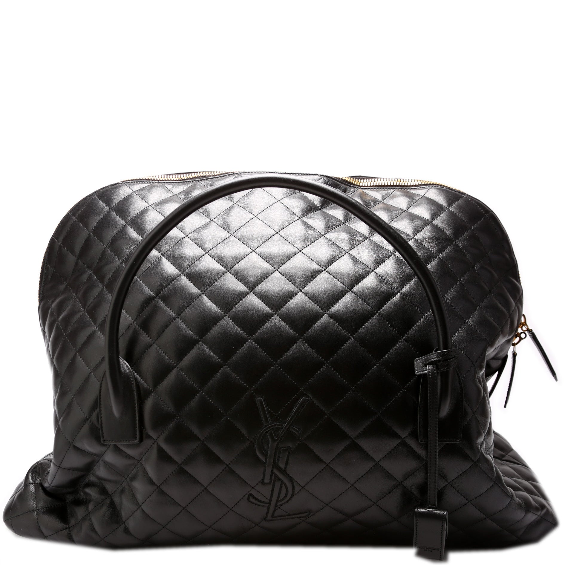 YSL Saint Laurent Saint Laurent Es Giant Travel Calfskin Bag Quilted Travel Bag