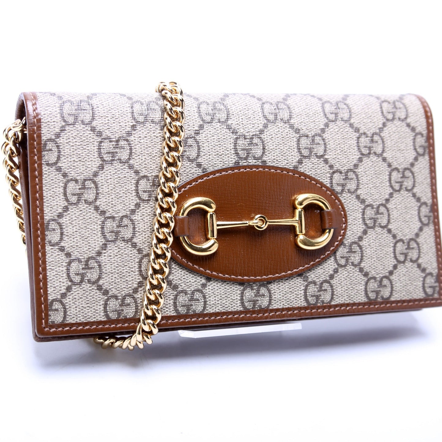 Gucci Horsebit w Chain Wallet Case