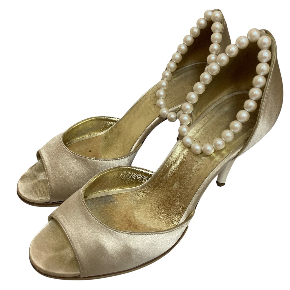Chanel Pearl Sandal