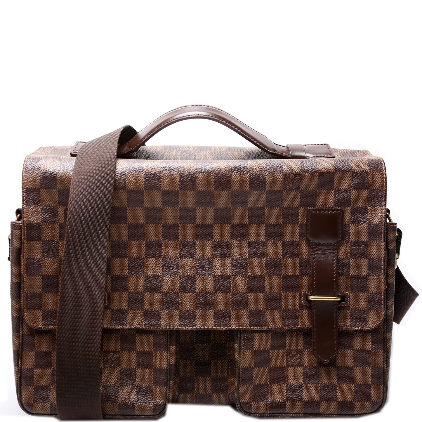 Louis Vuitton Broadway Messenger Ebene Damier Crossbody Bag