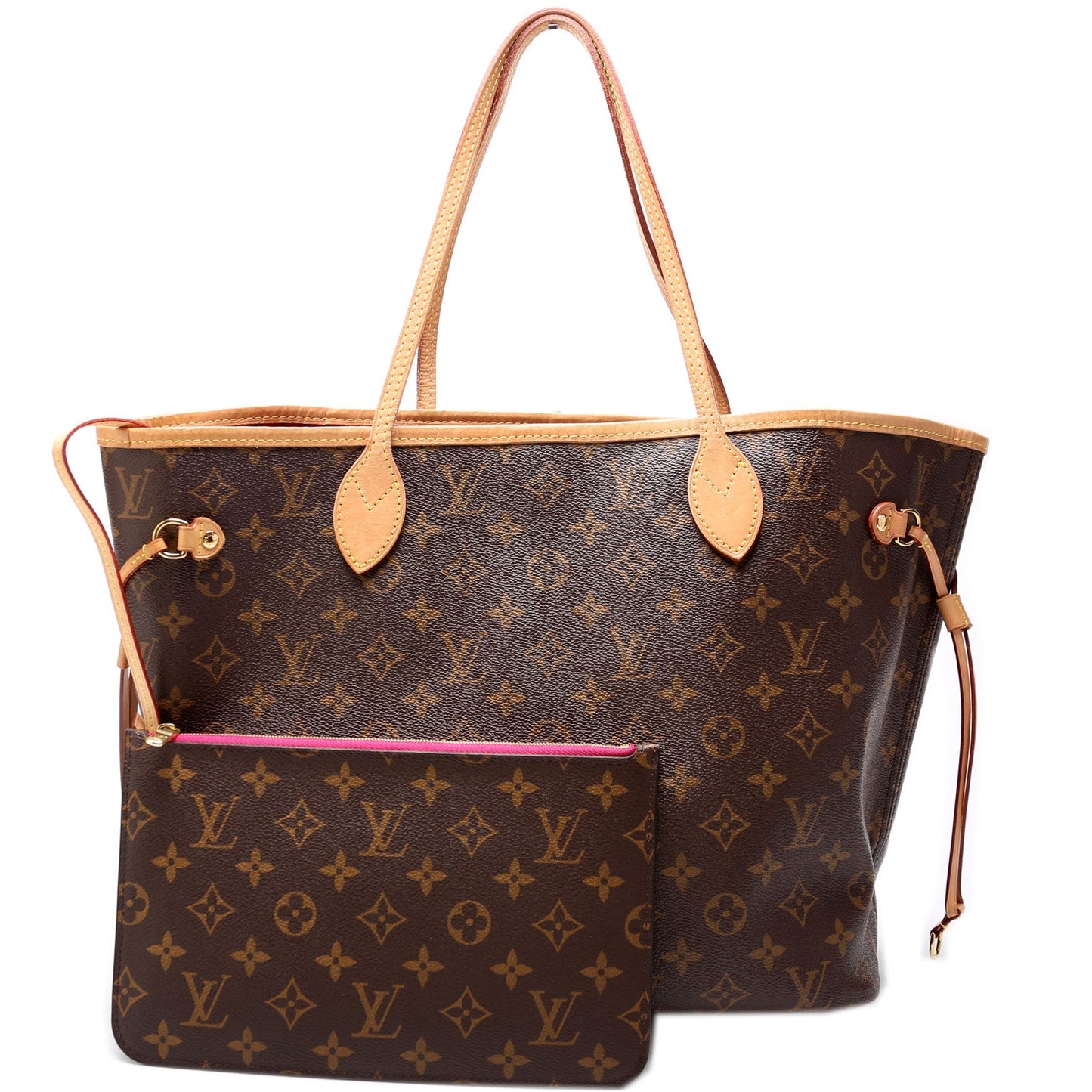 Louis Vuitton Neverfull W MM Monogram Wallet Case Monogram 29