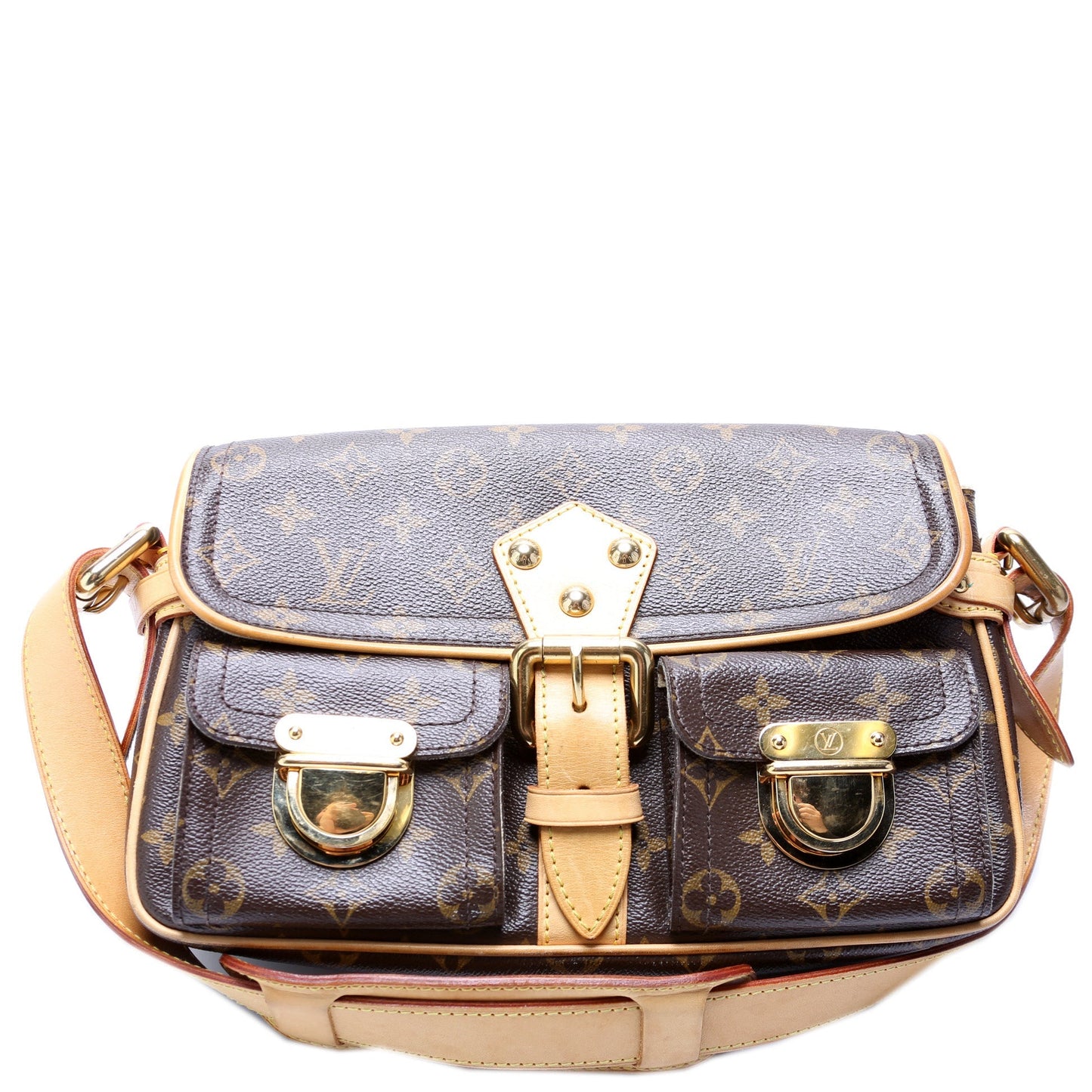 Louis Vuitton Hudson PM Monogram Handbag Monogram 1