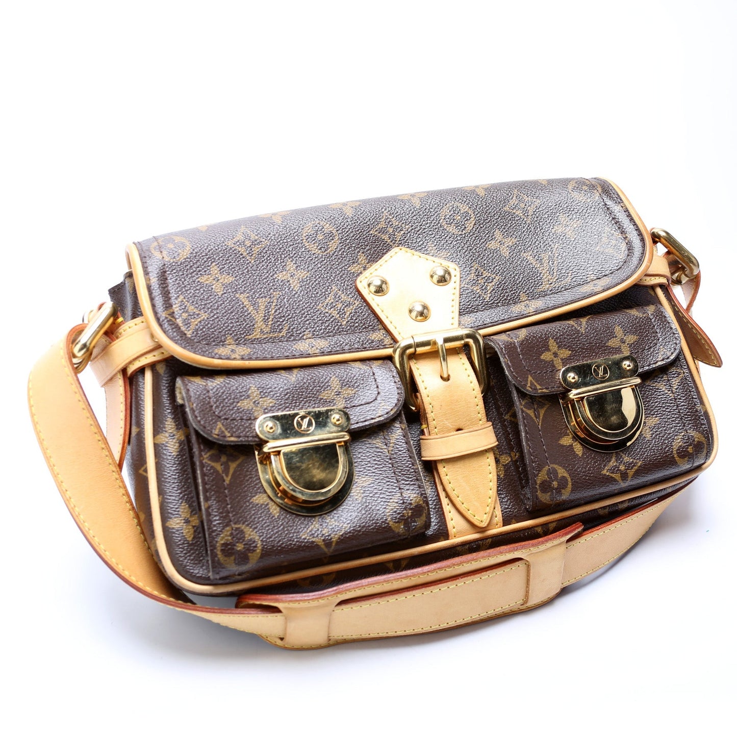 Louis Vuitton Hudson PM Monogram Handbag Monogram 1