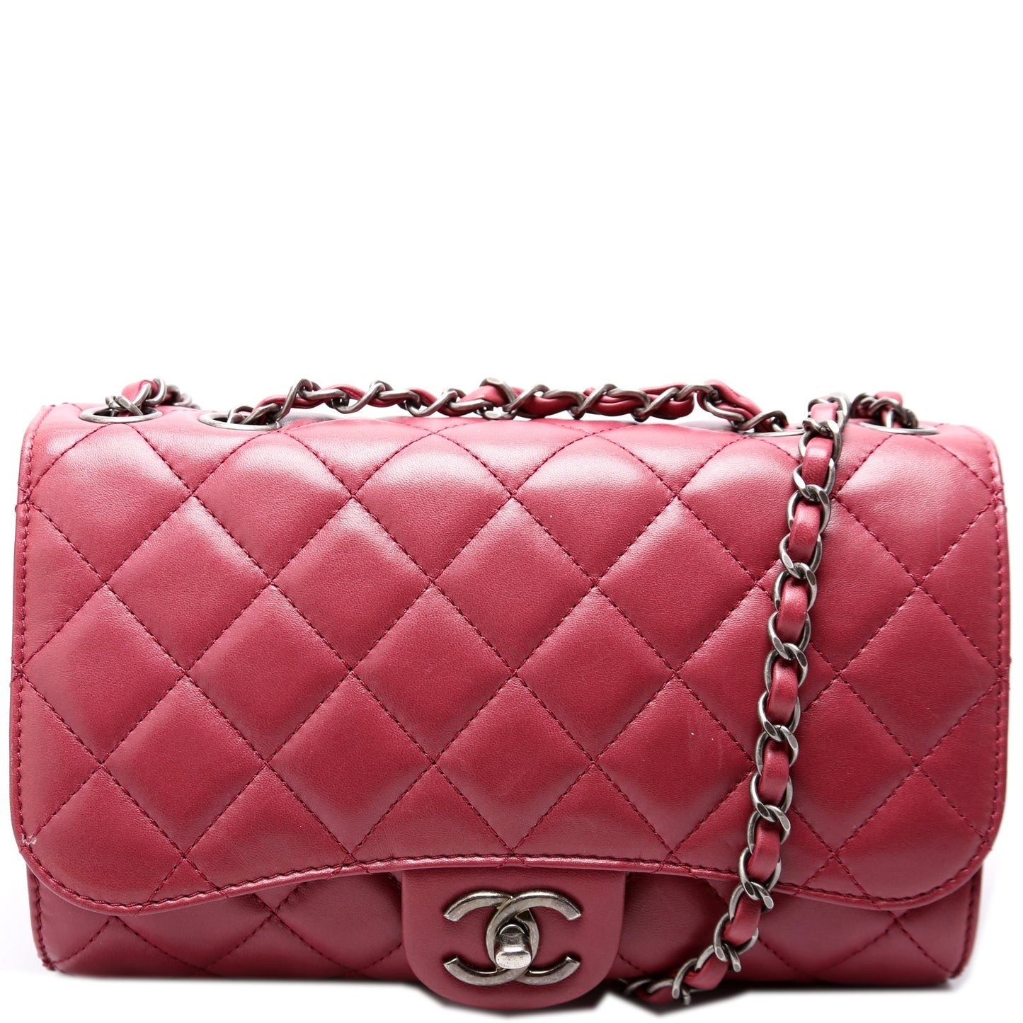 Chanel Drawstring Shopping Lambskin Jewelry Bag Lambskin