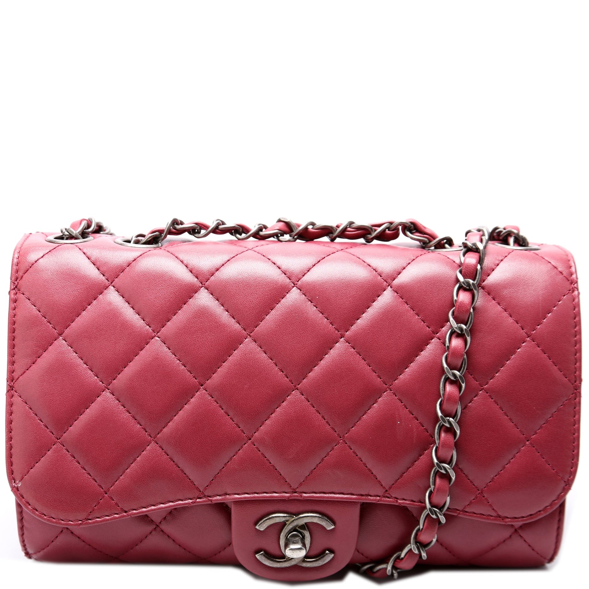 Chanel Drawstring Shopping Lambskin Jewelry Bag Lambskin