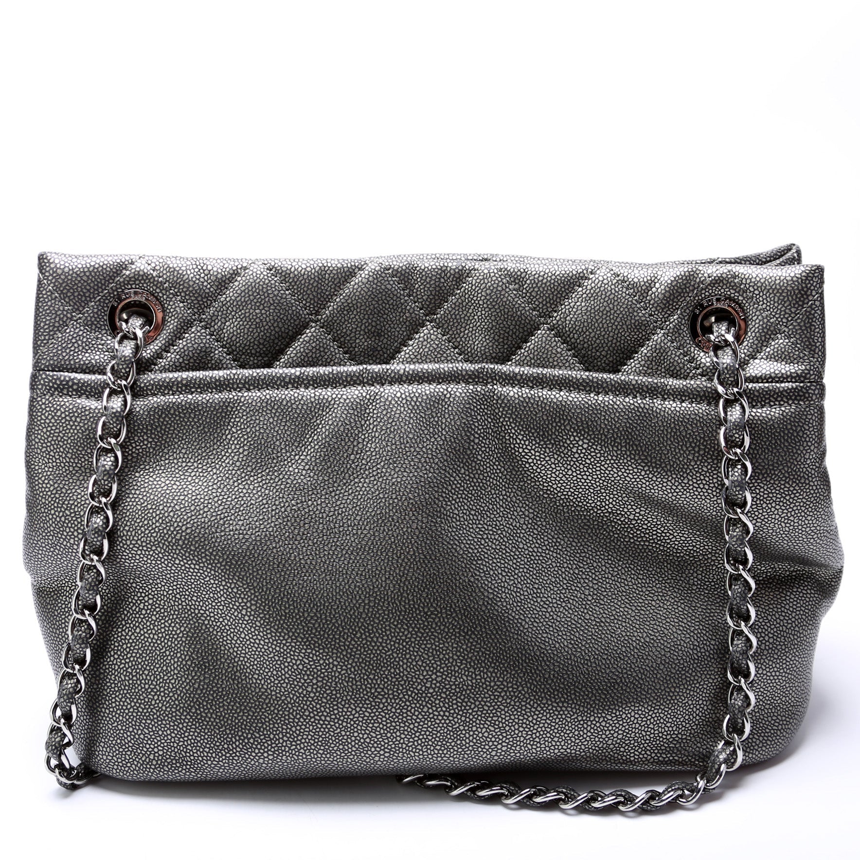 Chanel Soft CC TImeless Caviar 14M Black Tote Bag