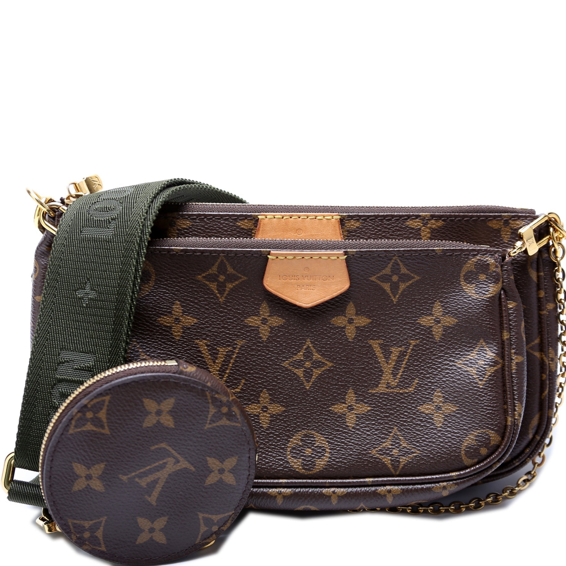Louis Vuitton Multi Pochette Monogram Clutch Bag Monogram 21