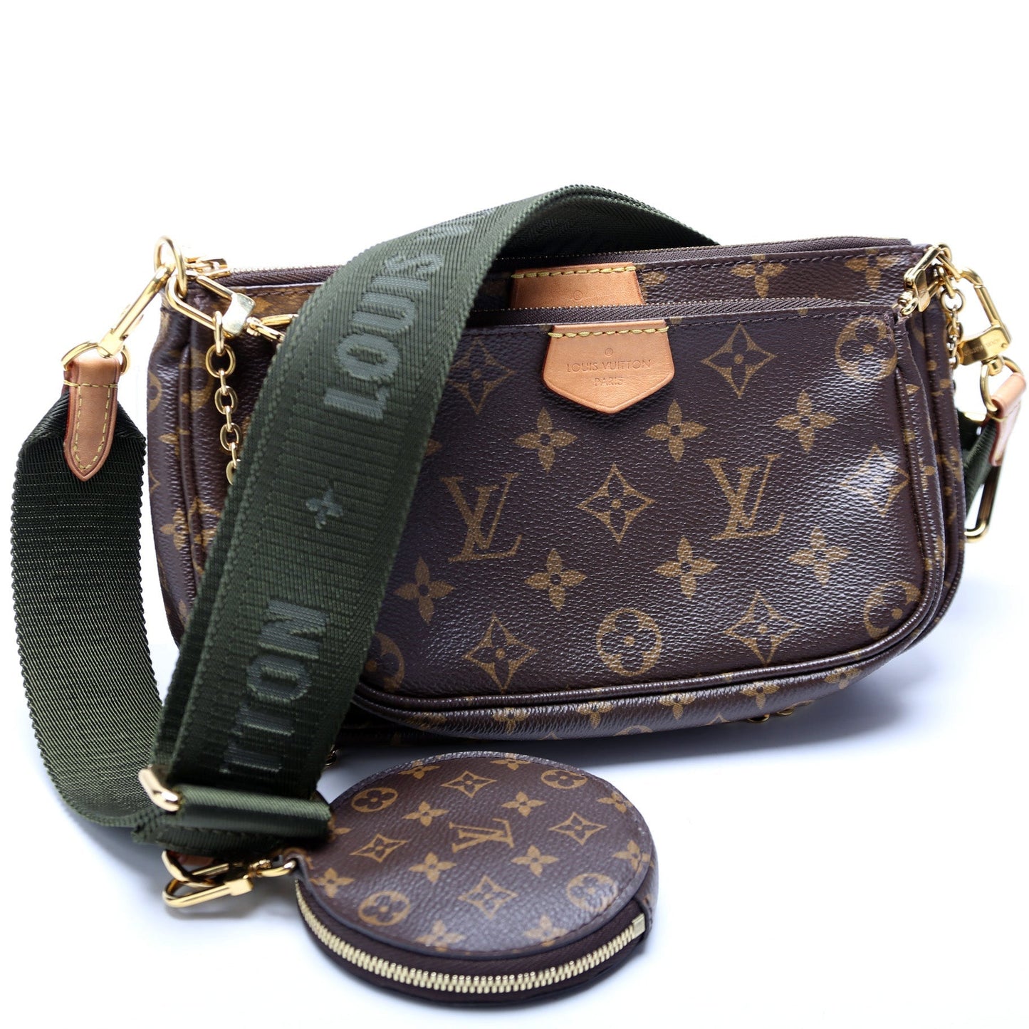Louis Vuitton Multi Pochette Monogram Clutch Bag Monogram 21