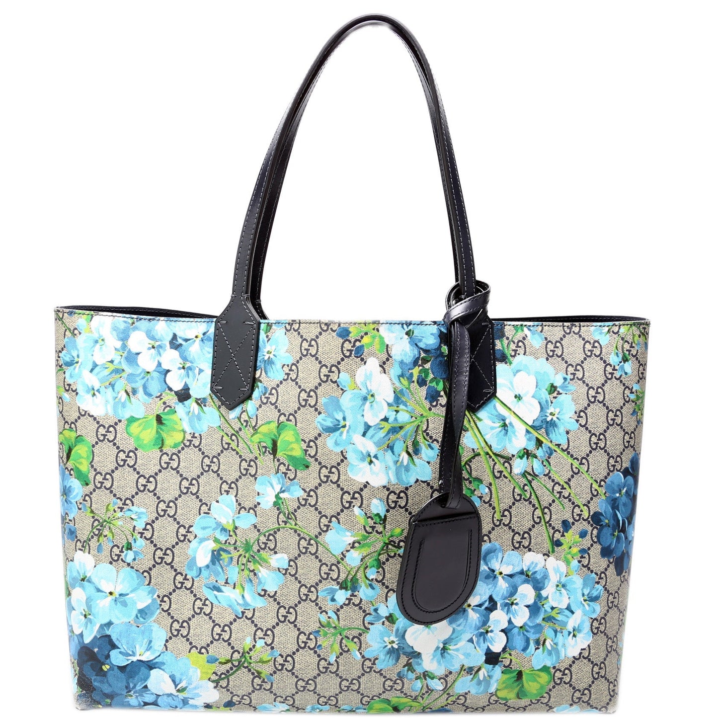 Gucci GG Supreme Blooms Reverse Medium Tote Bag Tote 1
