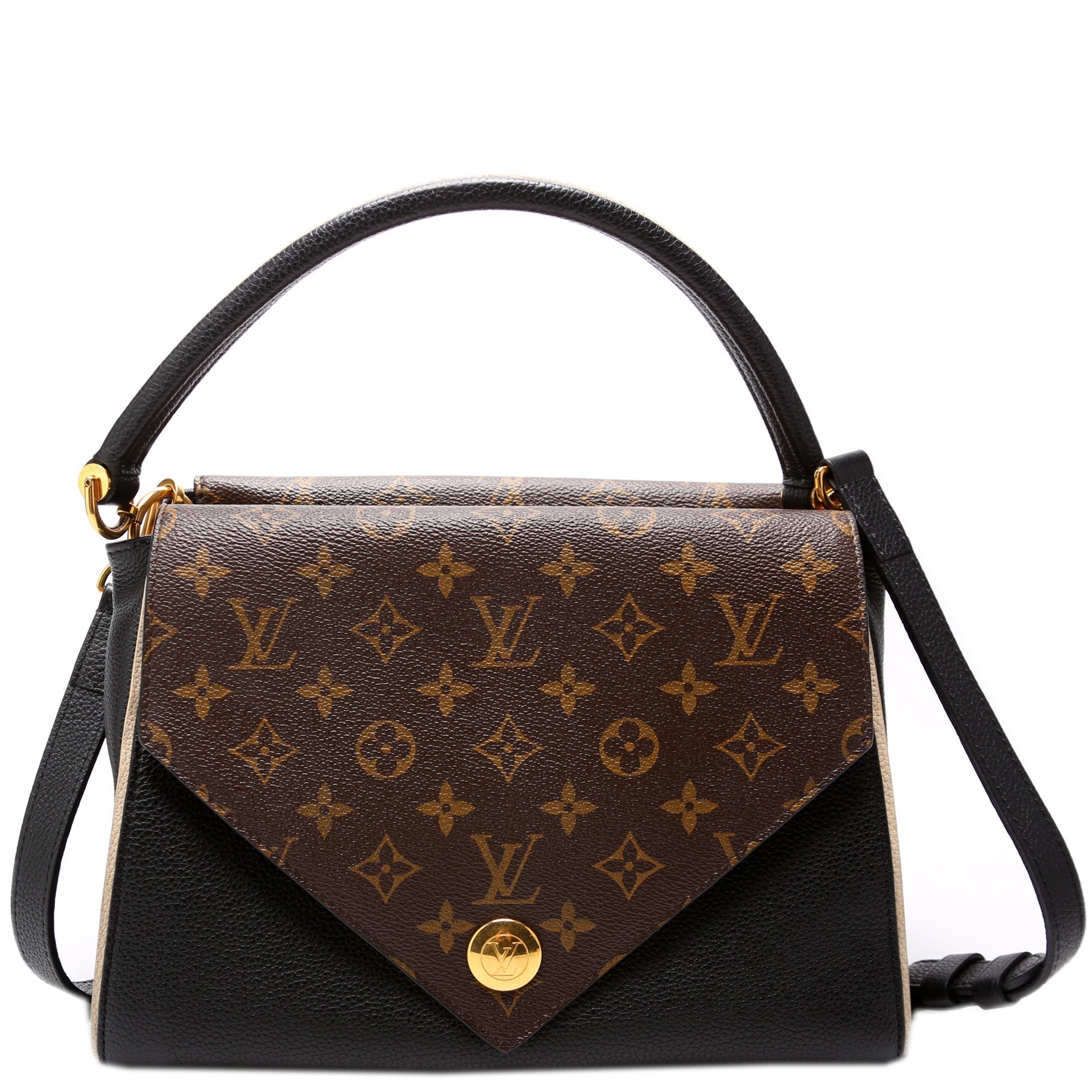 Louis Vuitton Double V Leather Handbag