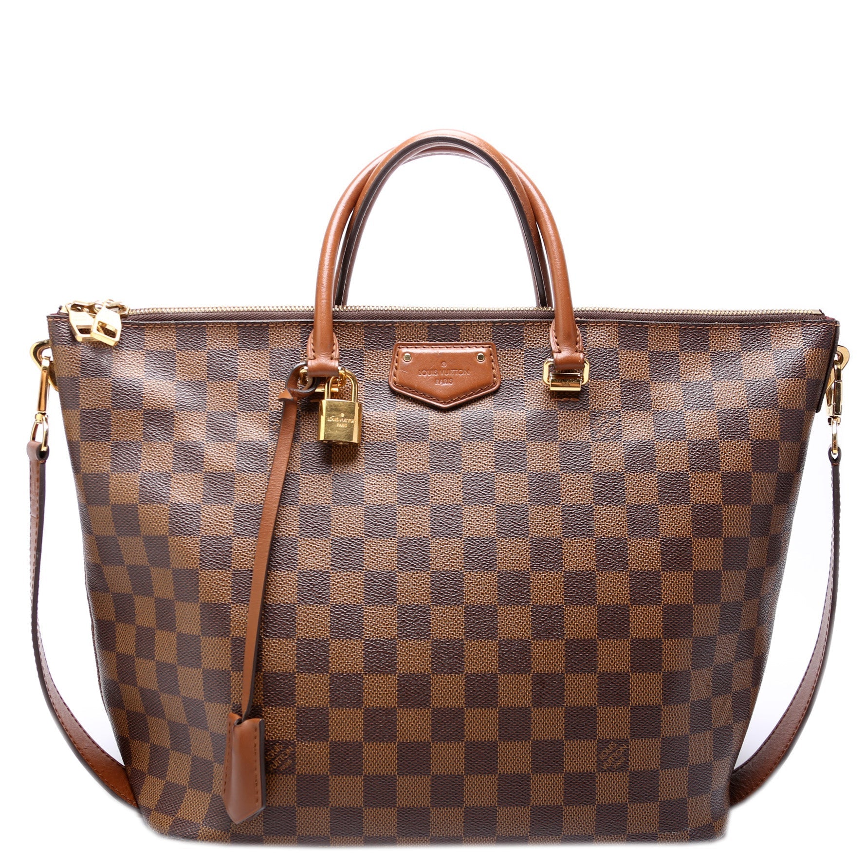 Louis Vuitton Belmont Ebene Handbag