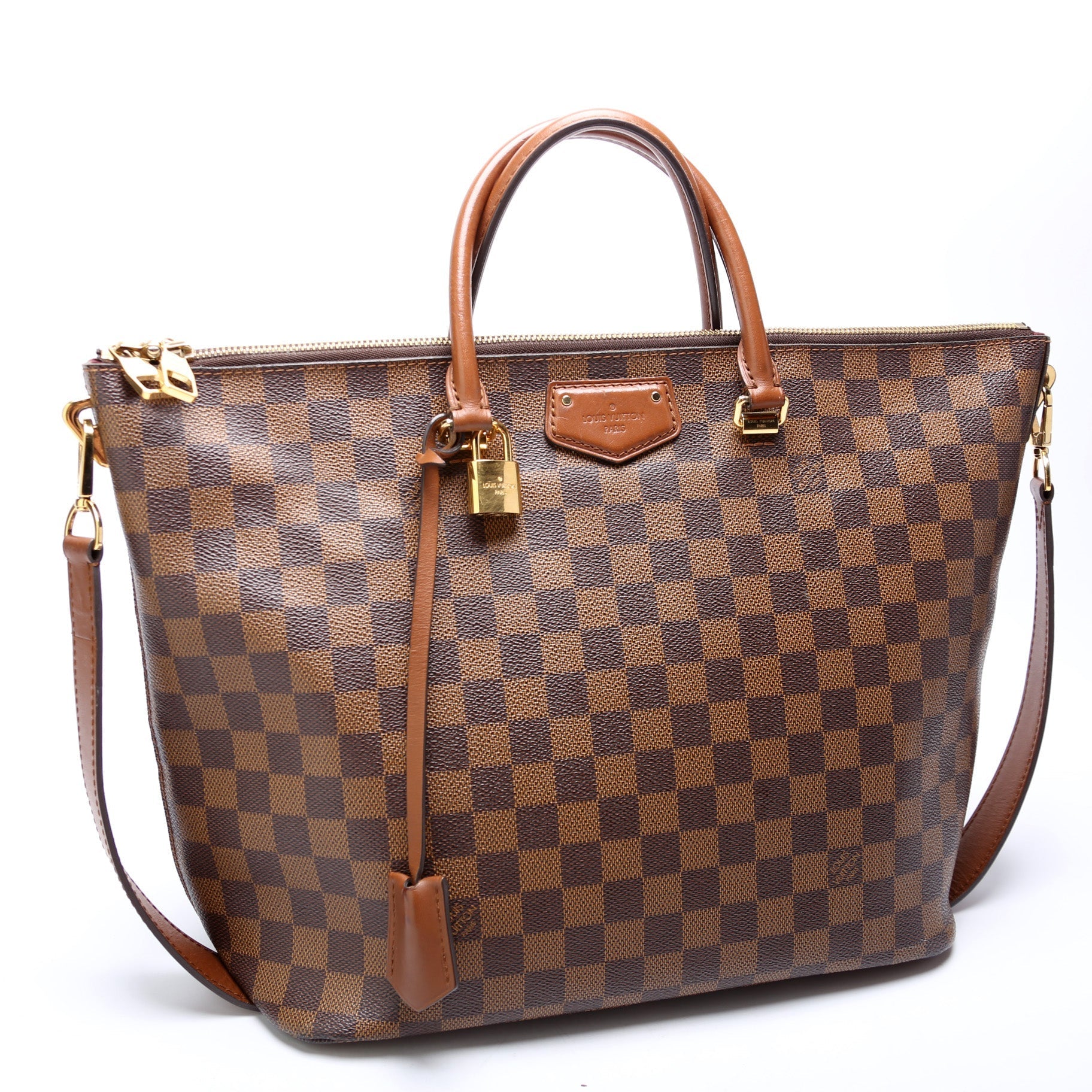 Louis Vuitton Belmont Ebene Handbag
