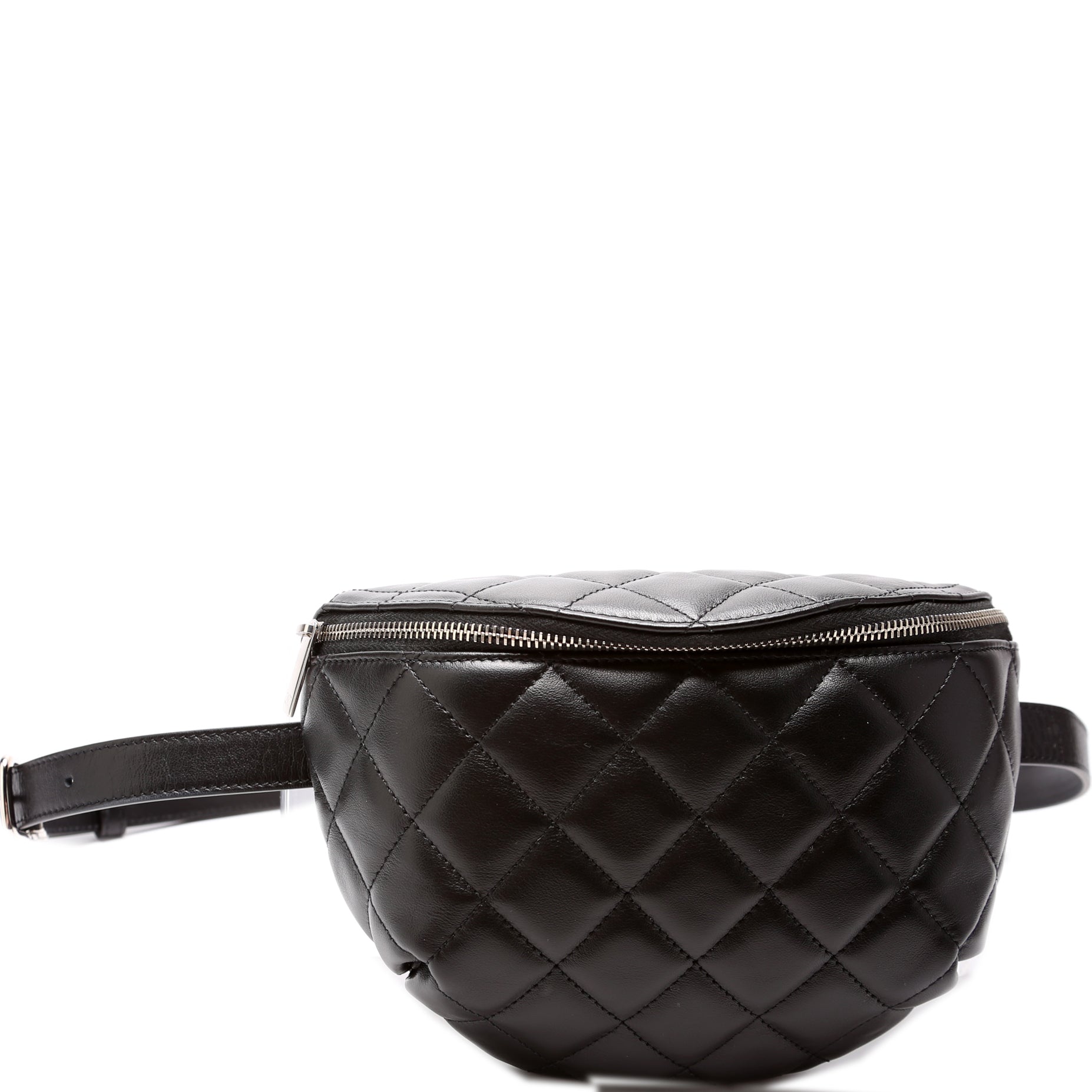Chanel Uniform Waist Belt Quilted Caviar 29M