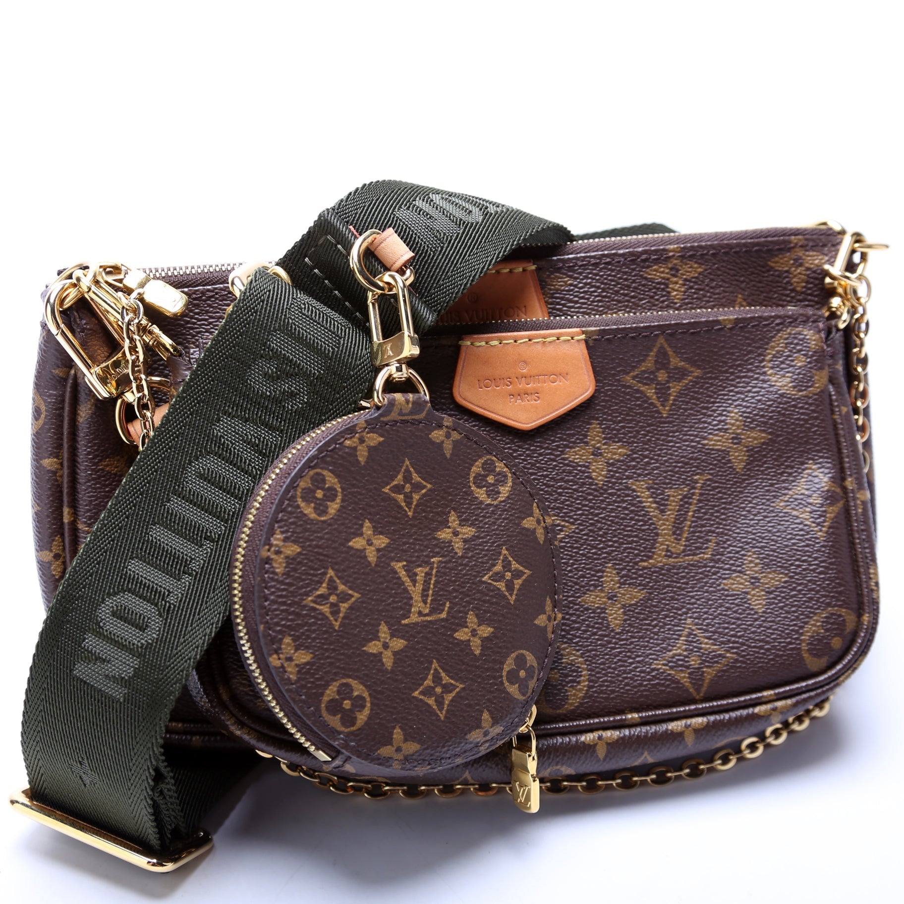 Louis Vuitton Multi Pochette Monogram Clutch Bag Monogram 19