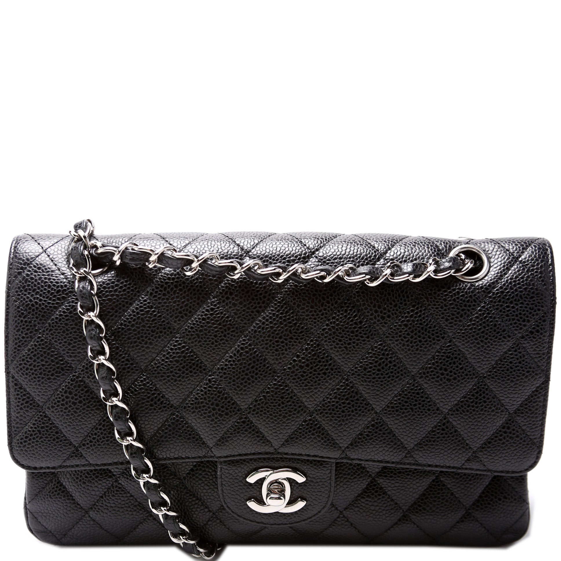 Chanel Classic Flap Caviar 13M Handbag