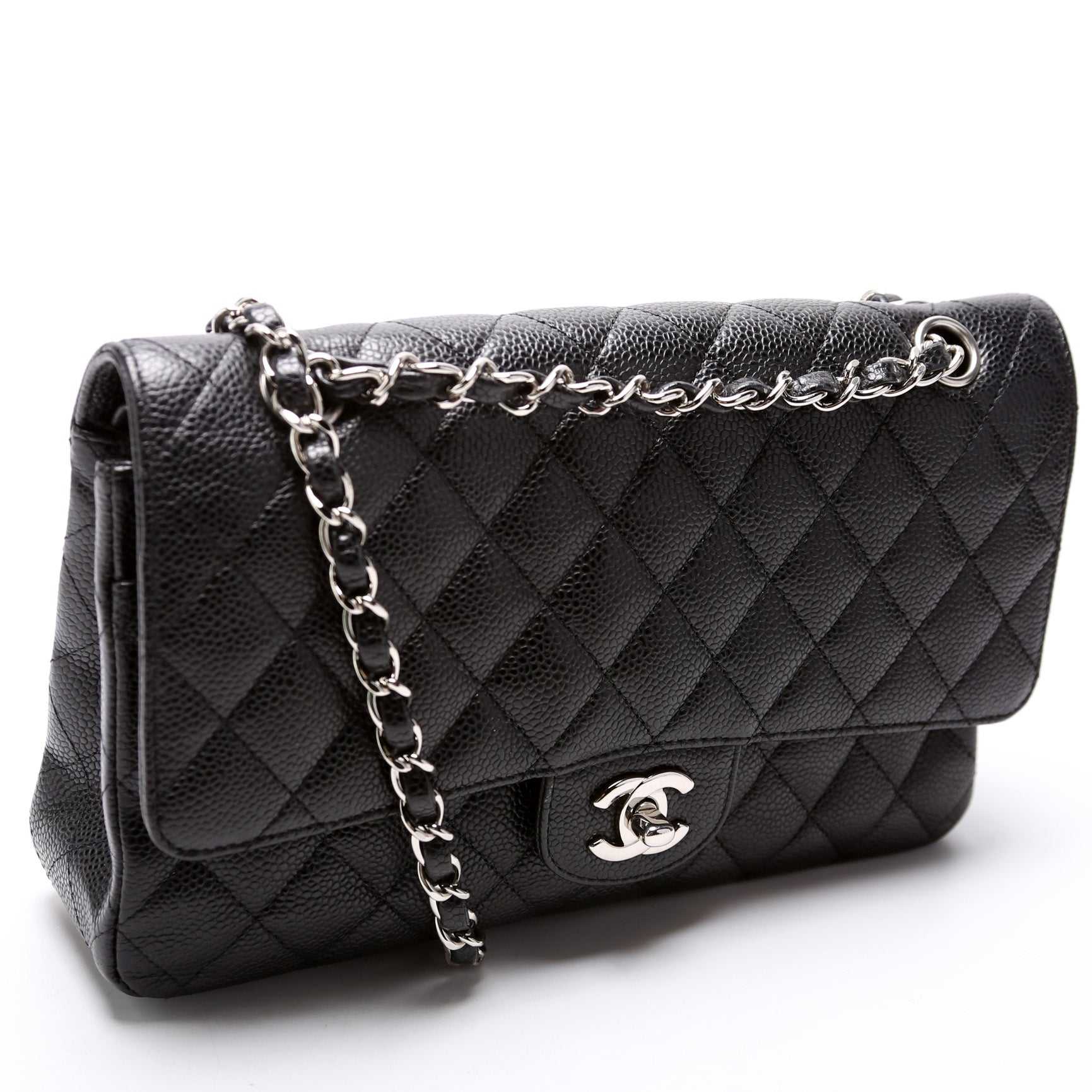Chanel Classic Flap Caviar 13M Handbag