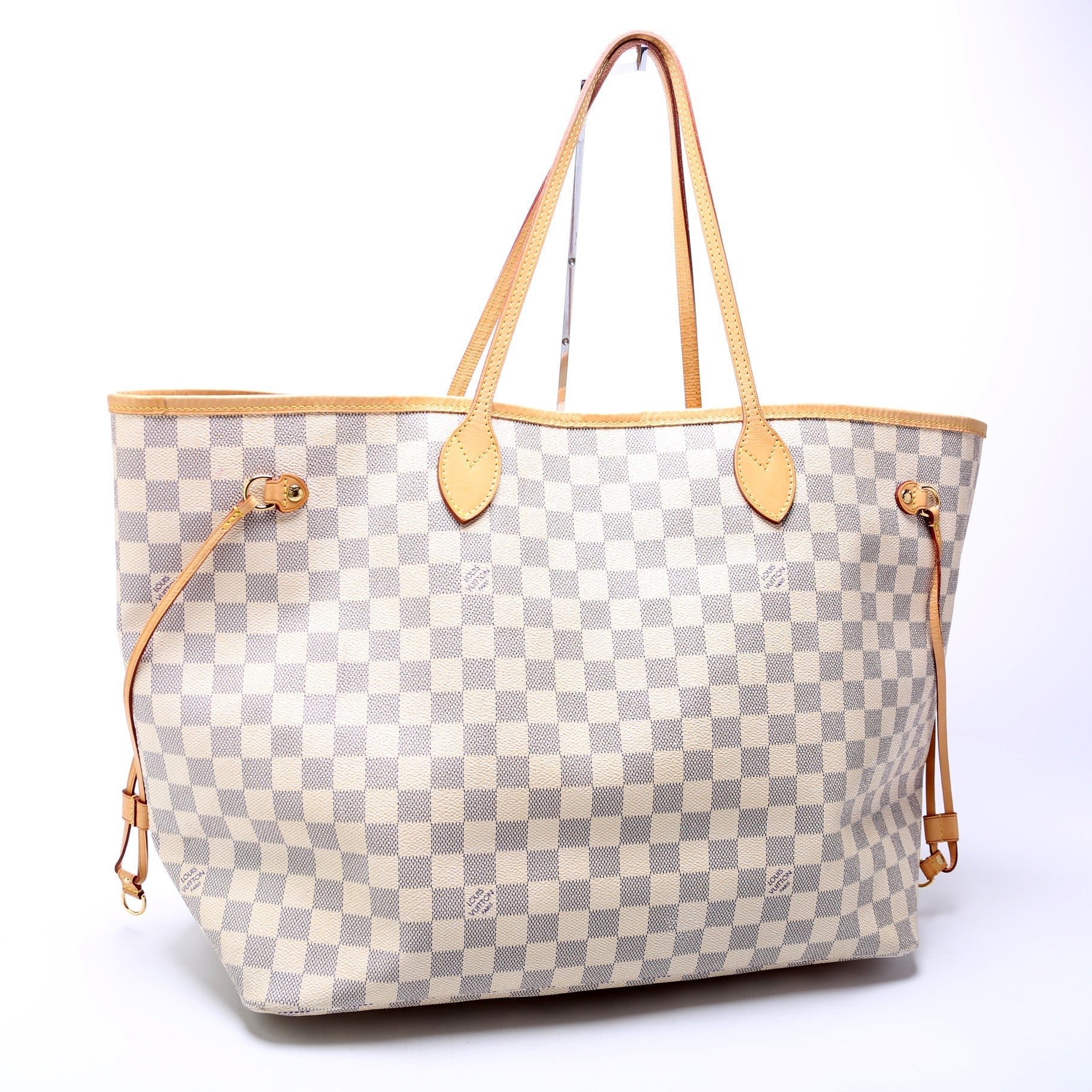 Louis Vuitton Neverfull GM Azur Damier Tote Bag Azur 6