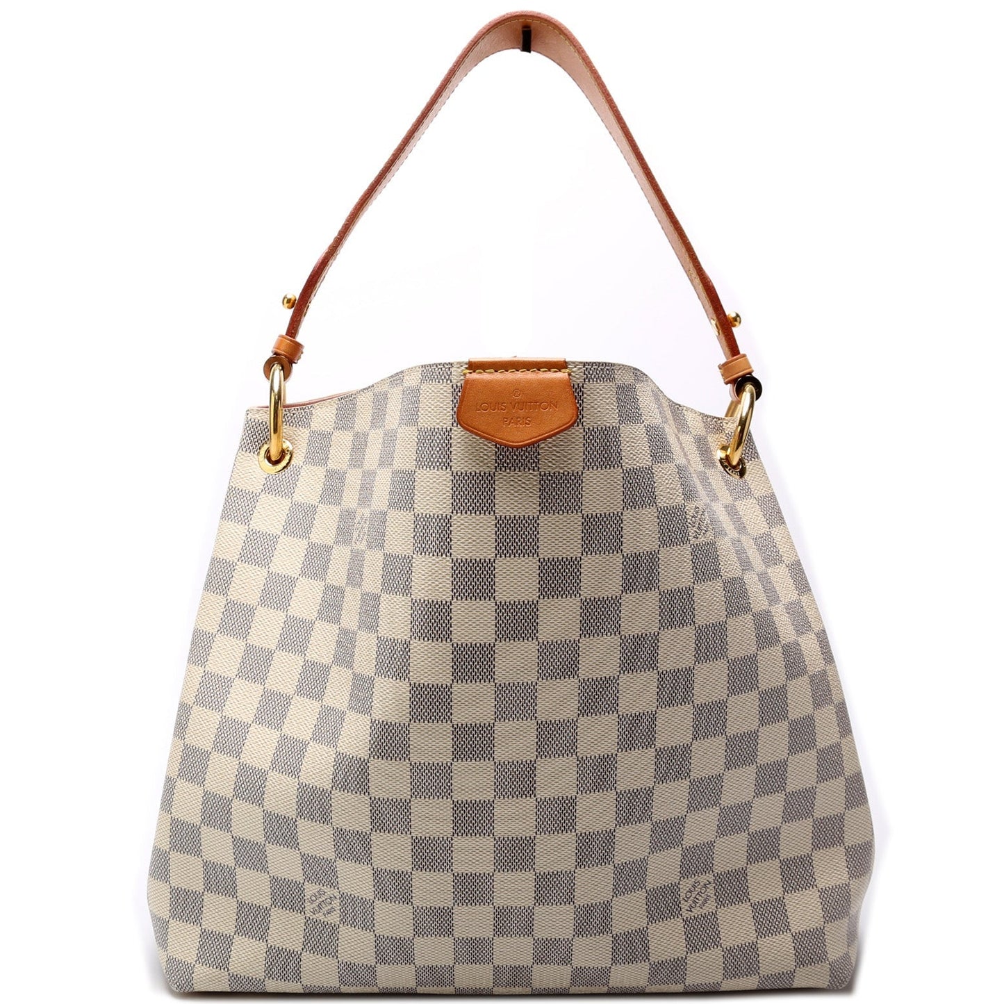 Louis Vuitton Graceful PM Azur Damier Handbag Azur 11