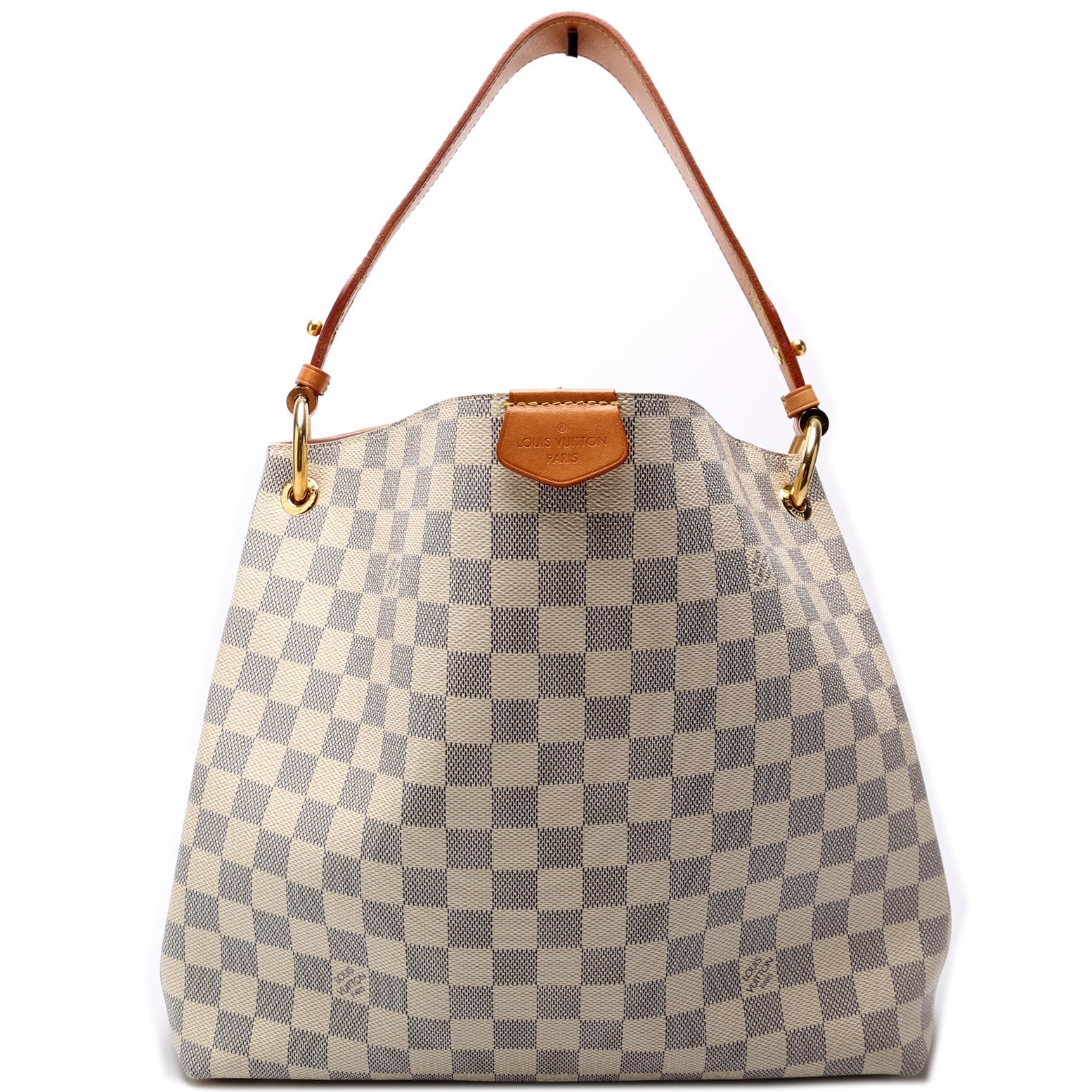 Louis Vuitton Graceful PM Azur Damier Handbag Azur 11