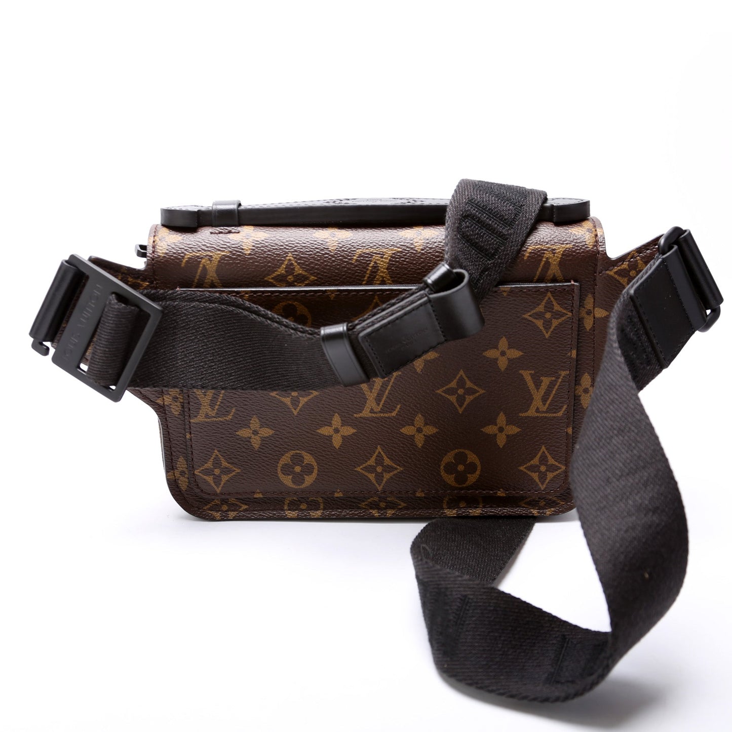 Louis Vuitton S Sling Macassar Monogram Lock Crossbody Bag